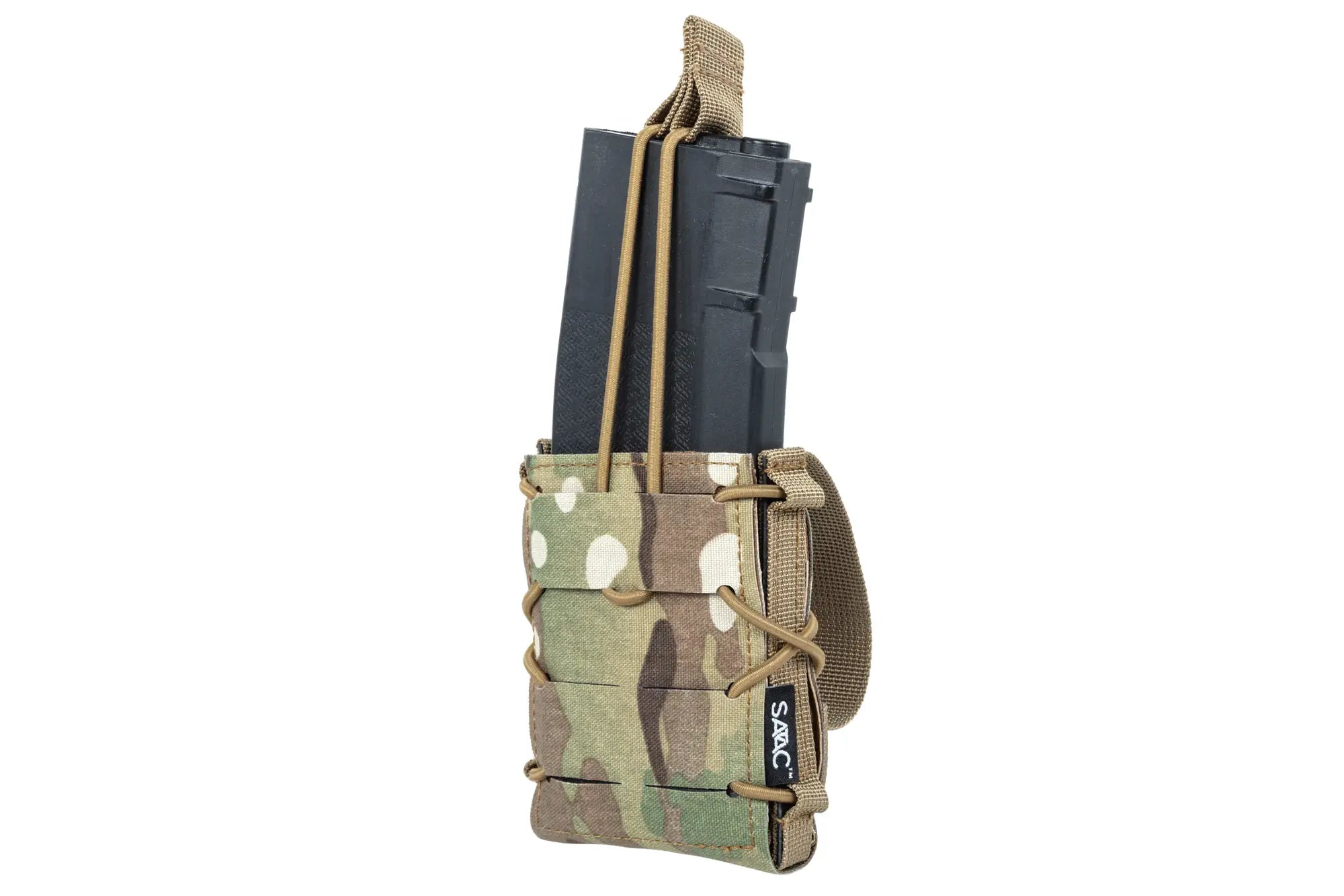 Single open type loader Tactical for rifle magazines - Tan