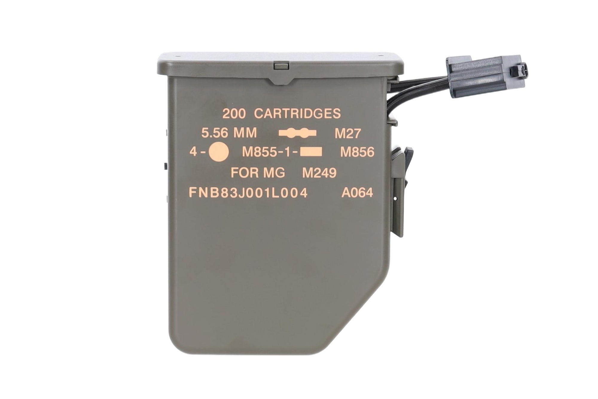 M249 magazine 2500 BBs Ranger Green