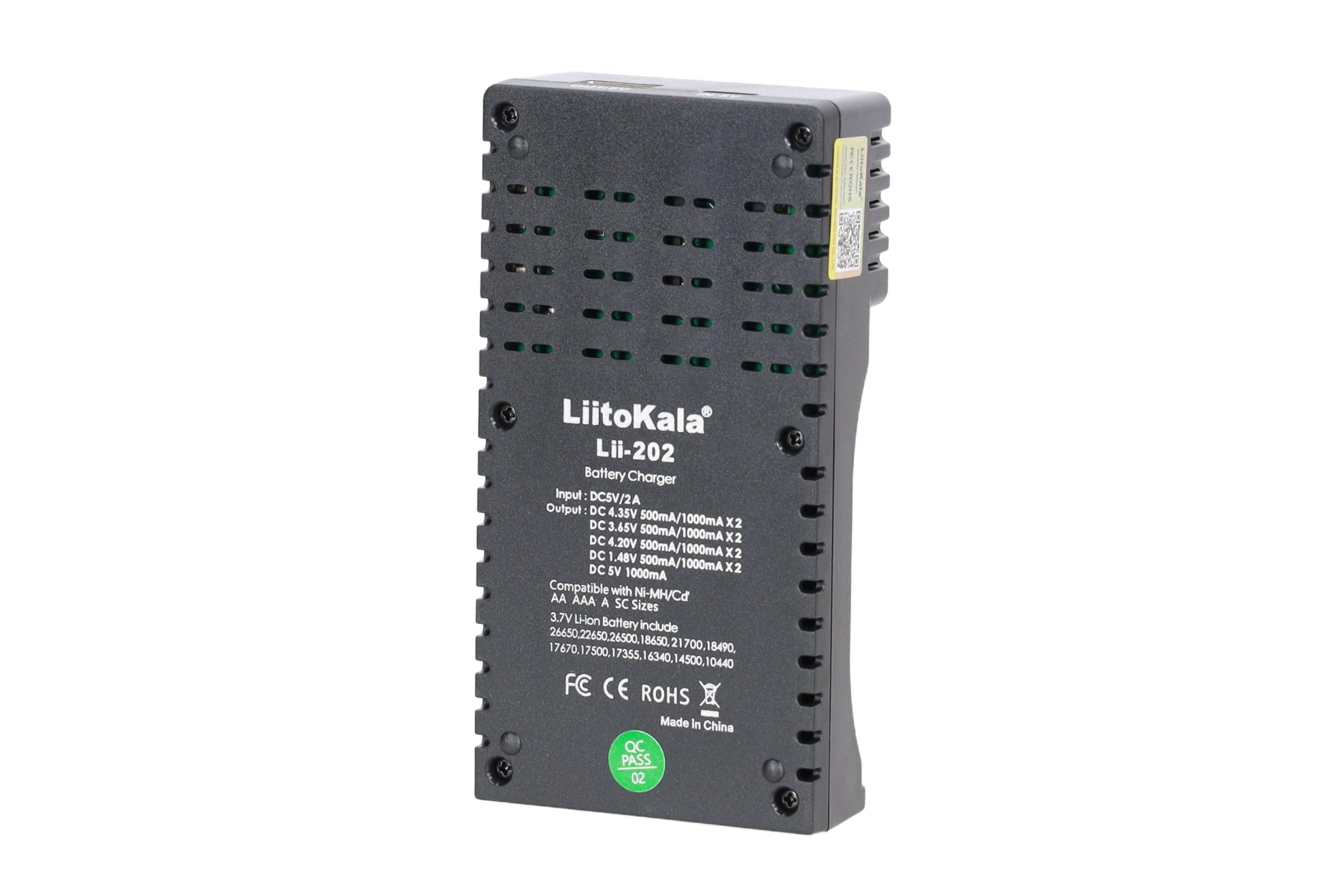 LiitoKala Lii-202 Universal Battery Charger-4