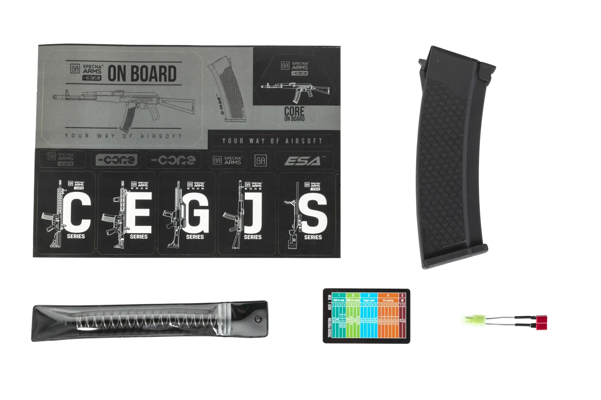 Specna Arms SA-J76 CORE™ HAL ETU Gen. 2 airsoft Carbine Black-11