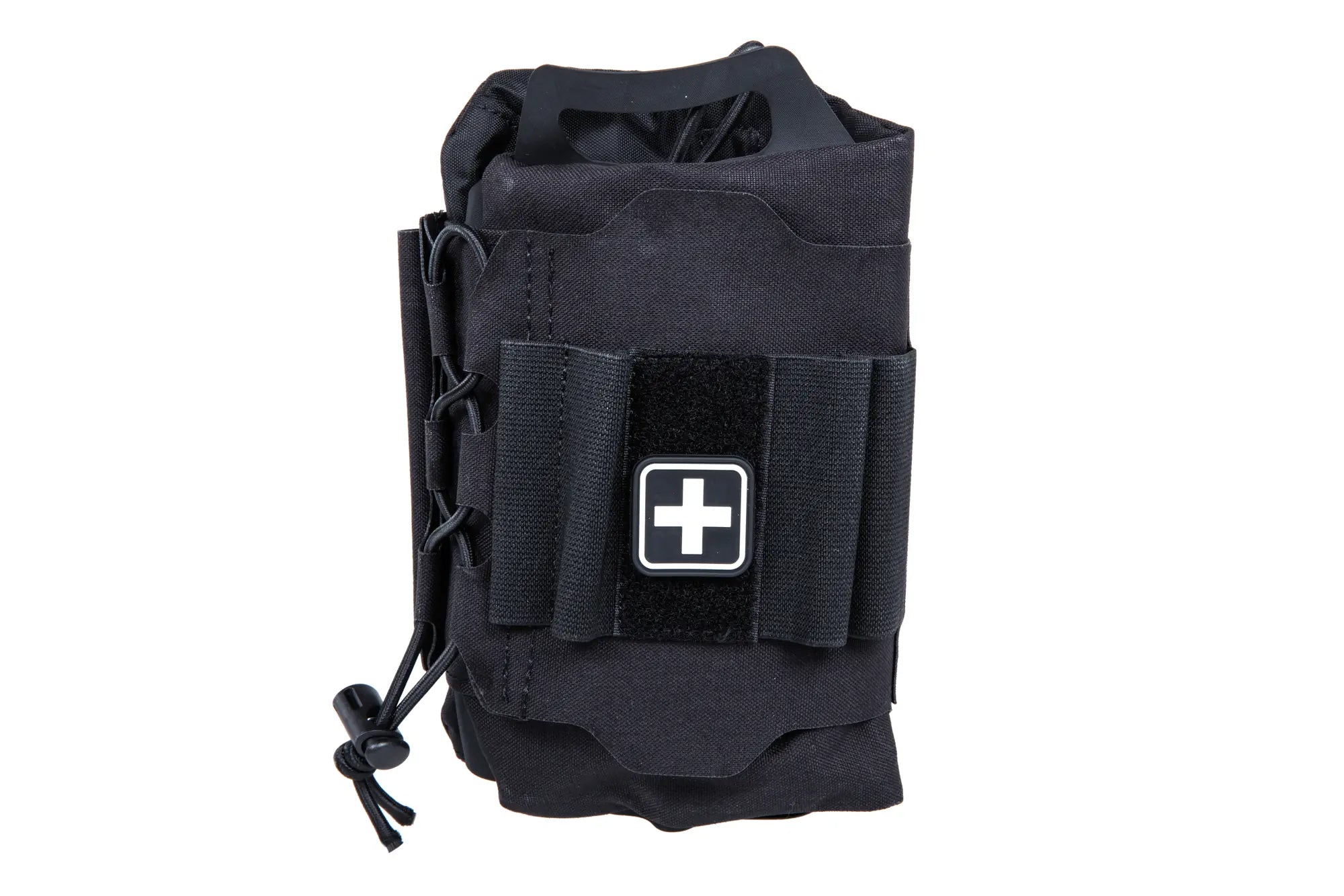 Tactical tear-off first aid kit with Velcro Wosport Black-3