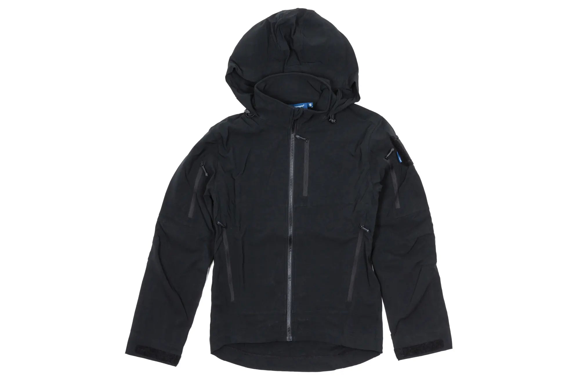 Emerson Blue Label 'Fog' Softshell Jacket Black-1