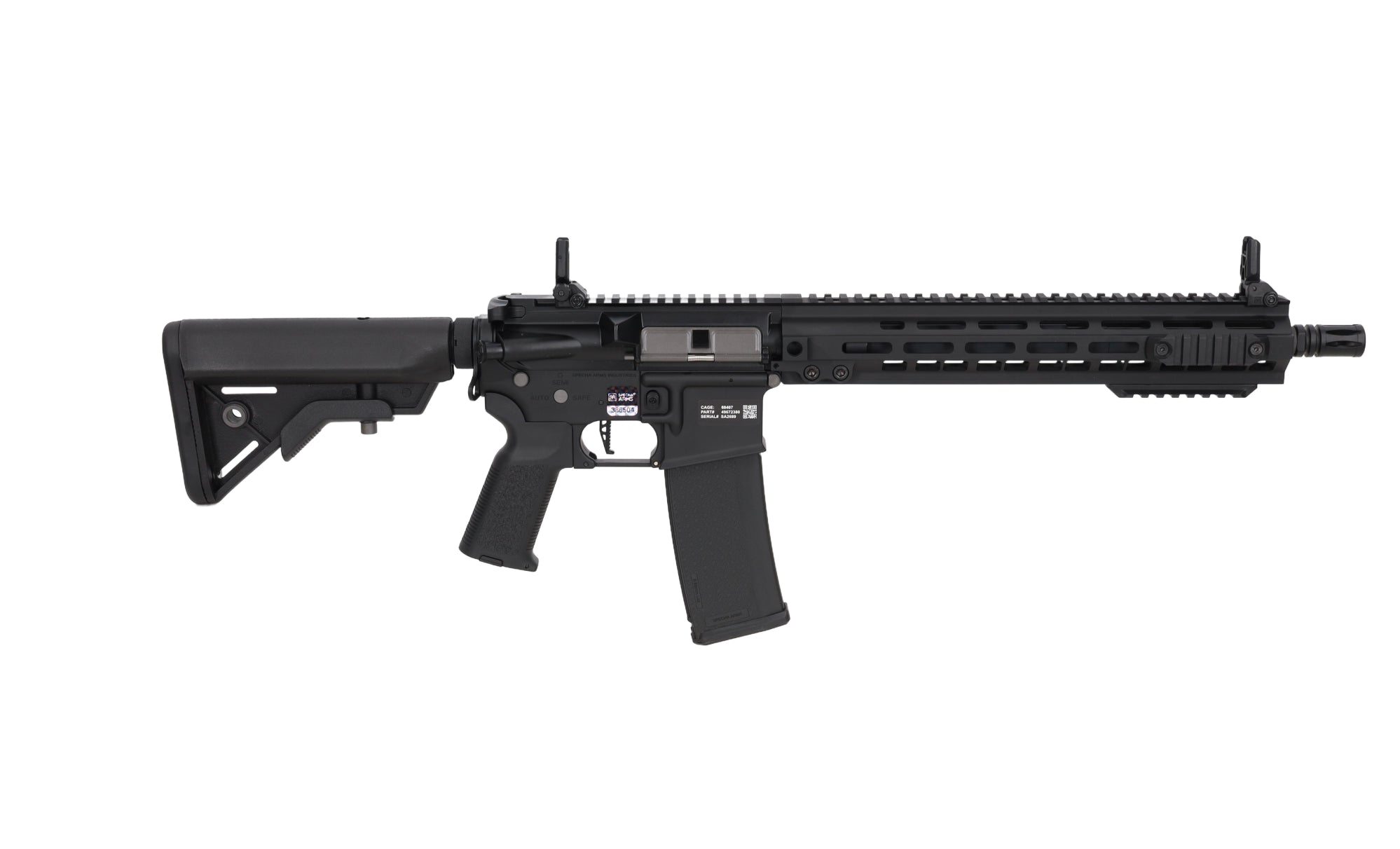 SA-P30 PRIME BLDC AEG 14" airsoft rifle - Black