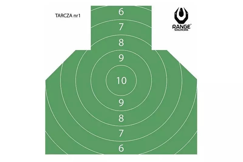 “No. 1 Target” Shooting Target - 50 Pcs