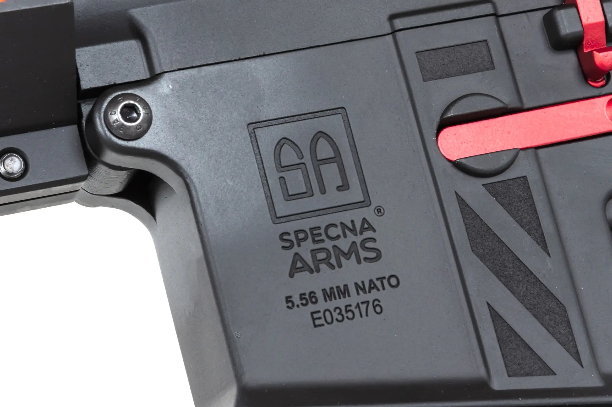 Specna Arms SA-E39-L EDGE™ Light Ops Stock HAL ETU™ Red airsoft Carbine-12