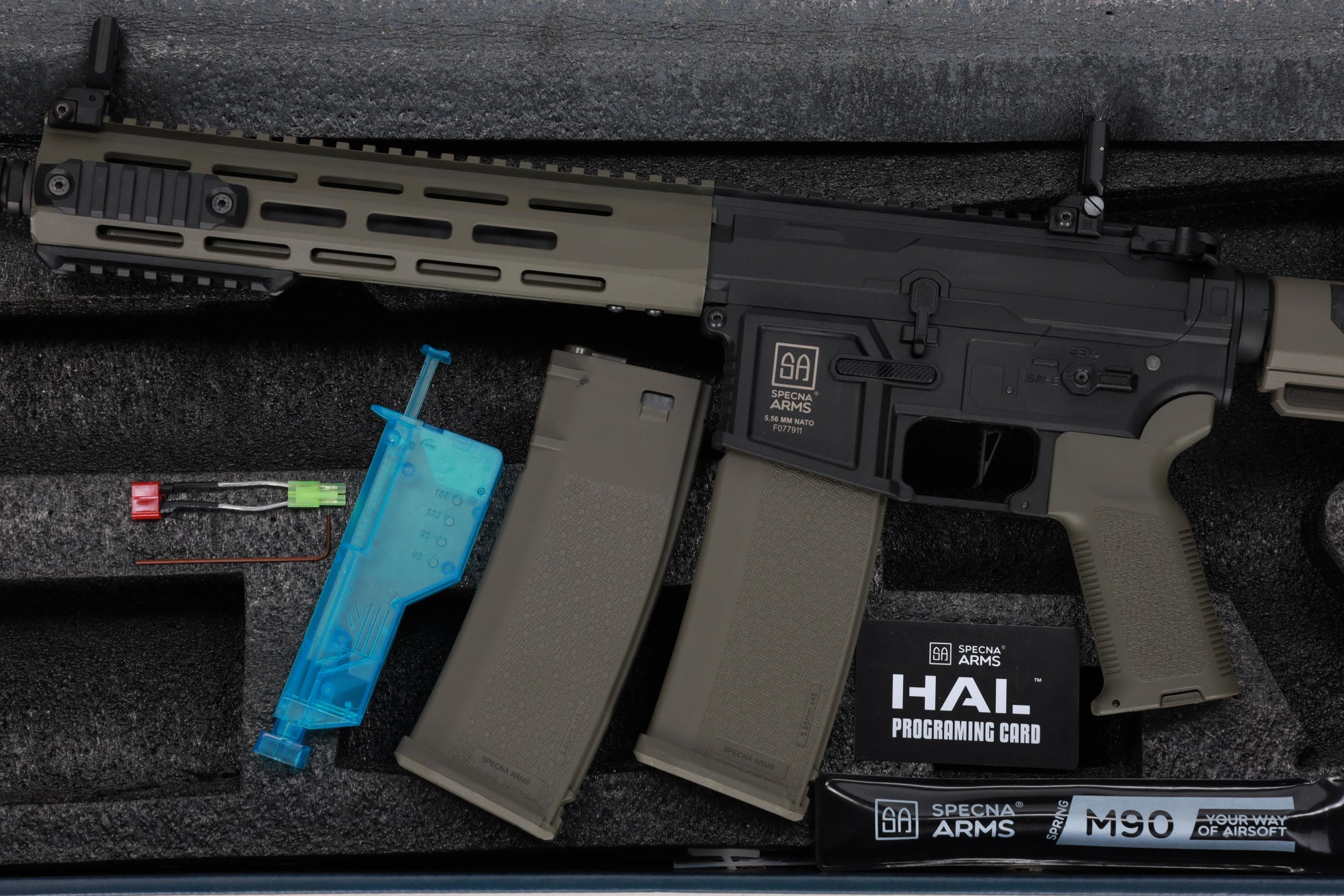 SA-F03 FLEX Gen.2 BLDC HAL ETU Airsoft rifle Olive