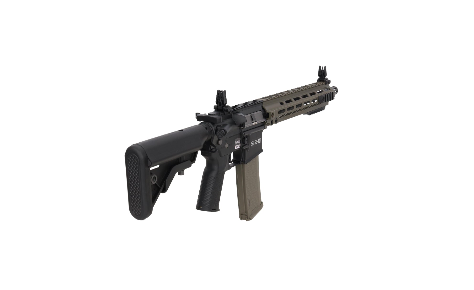Specna Arms M4/AR15 SA-P30 PRIME BLDC AEG 14" assault rifle - Olive-12