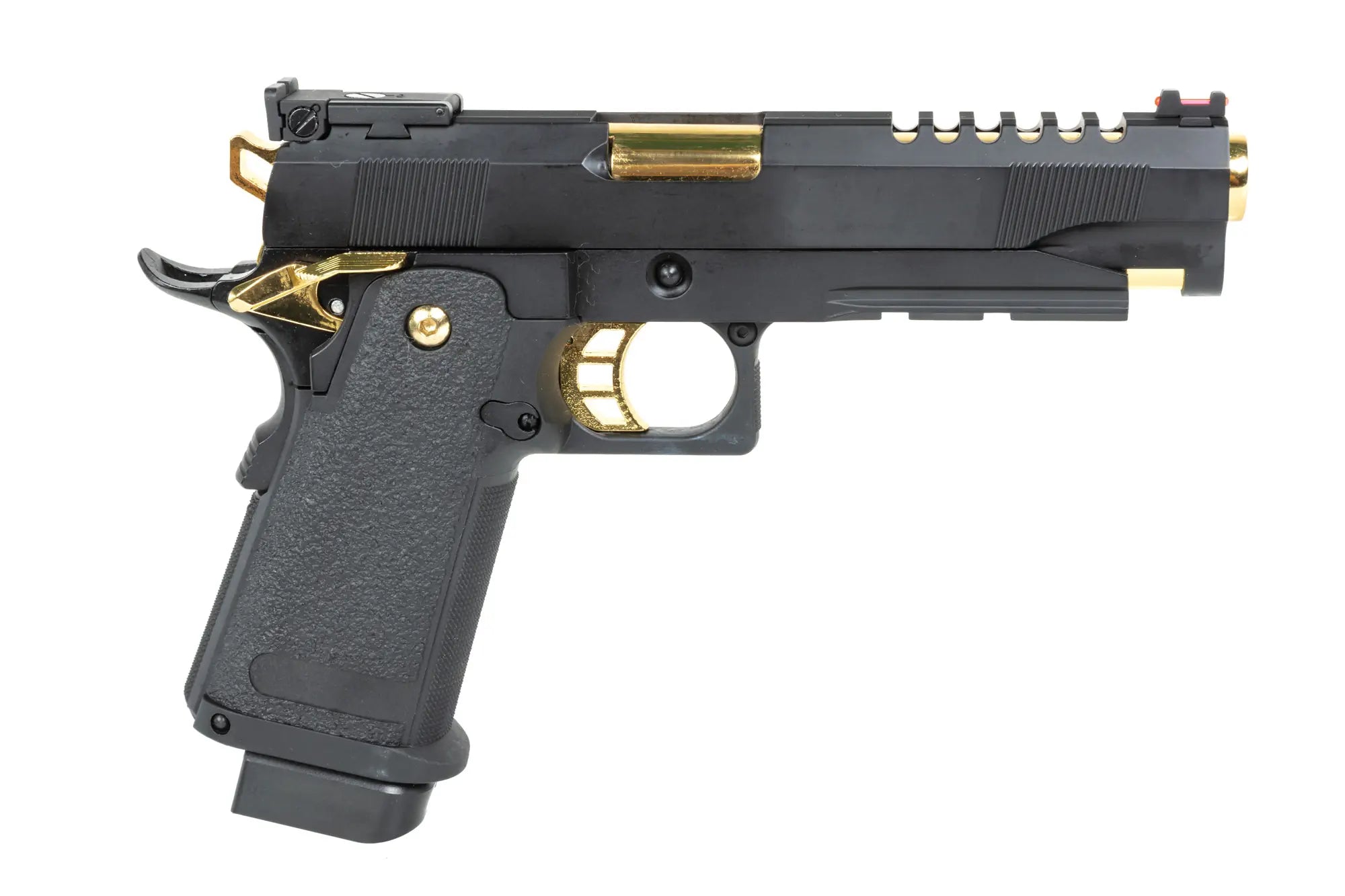 E&amp;C EC-2104 airsoft pistol Black and gold-7