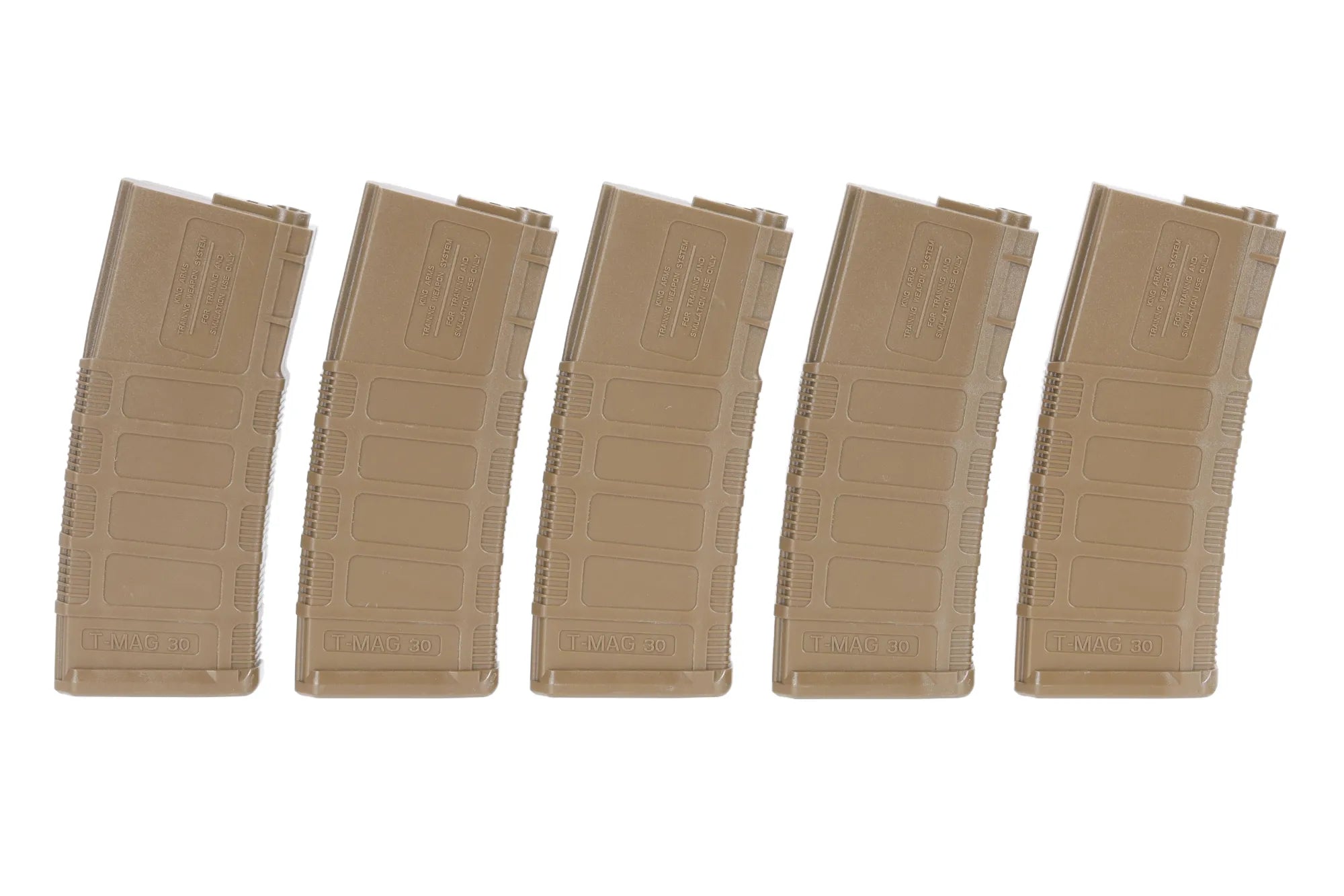 Set of 5 140 bbs for M4/M16 Dark Earth