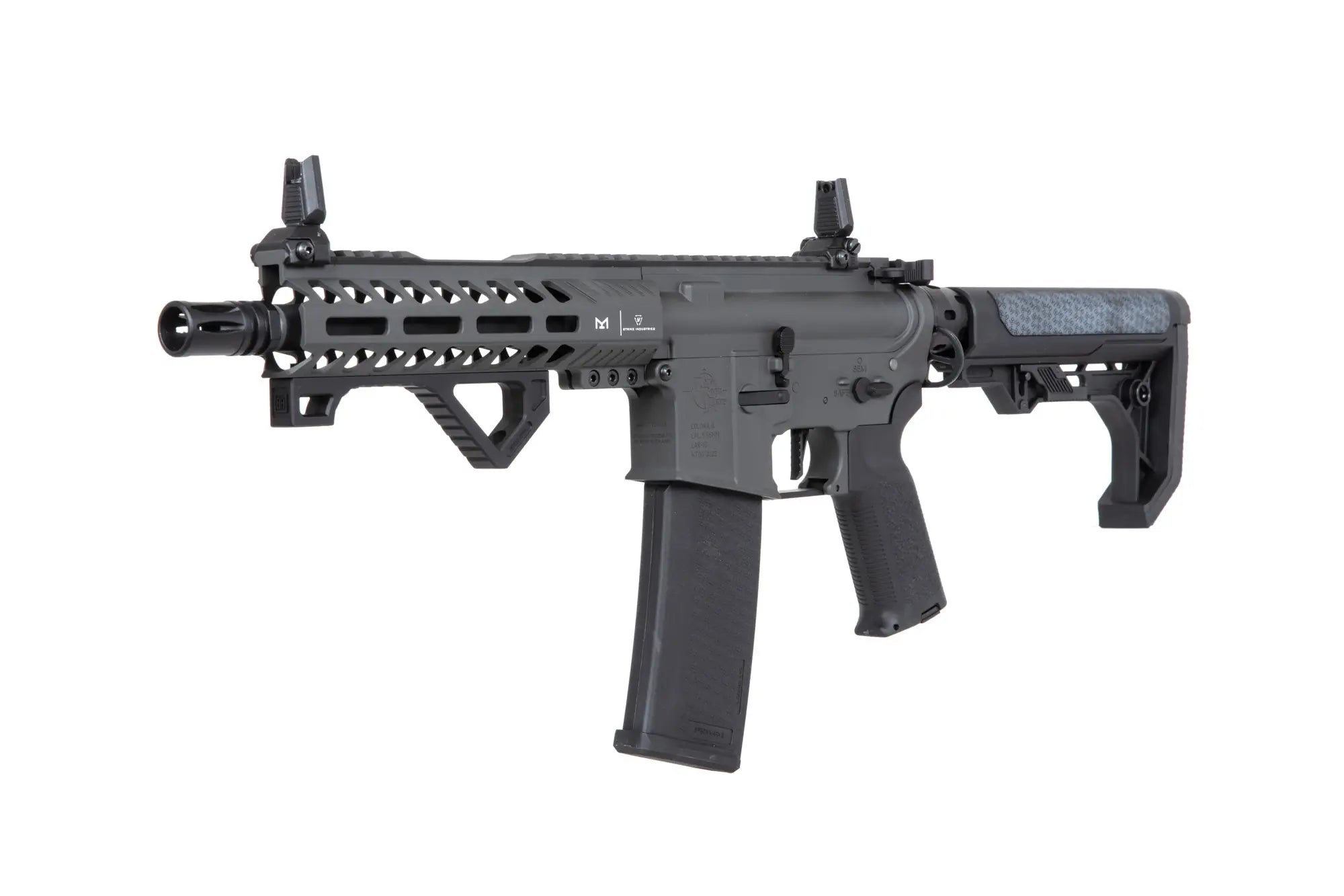 Specna Arms RRA & SI SA-E17-L Light Ops Stock EDGE™ HAL ETU™ Chaos Grey airsoft rifle-12