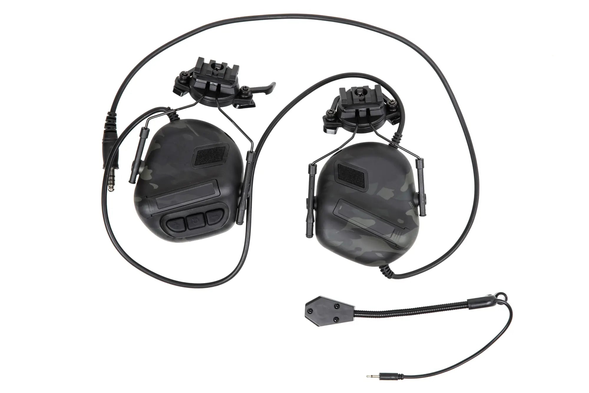 Active hearing protectors Wosport HD-11 Gen. 5 MultiCam Black