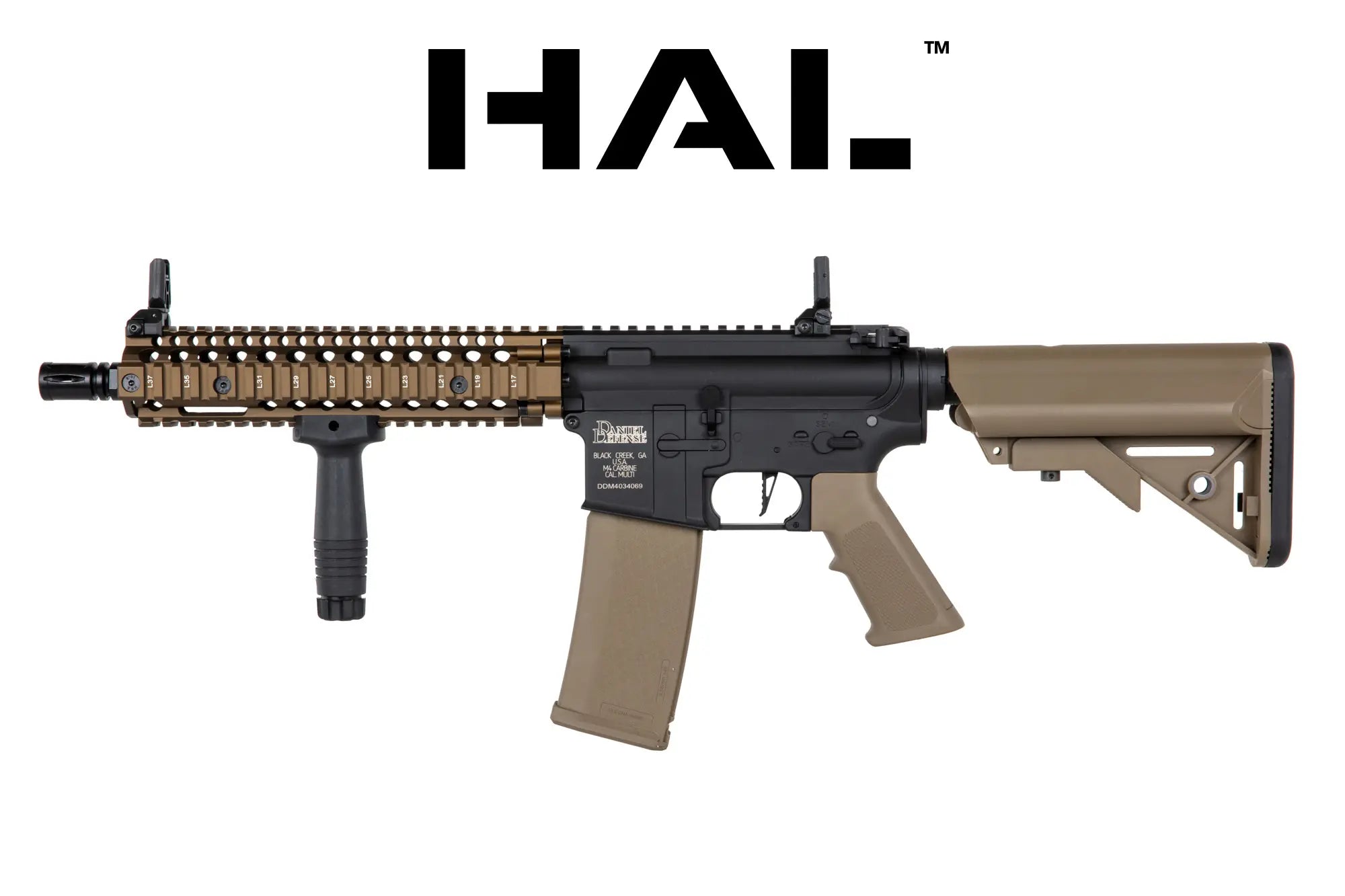 Specna Arms SA-C19 CORE™ Daniel Defense® HAL ETU™ Chaos Bronze ASG Carbine-10