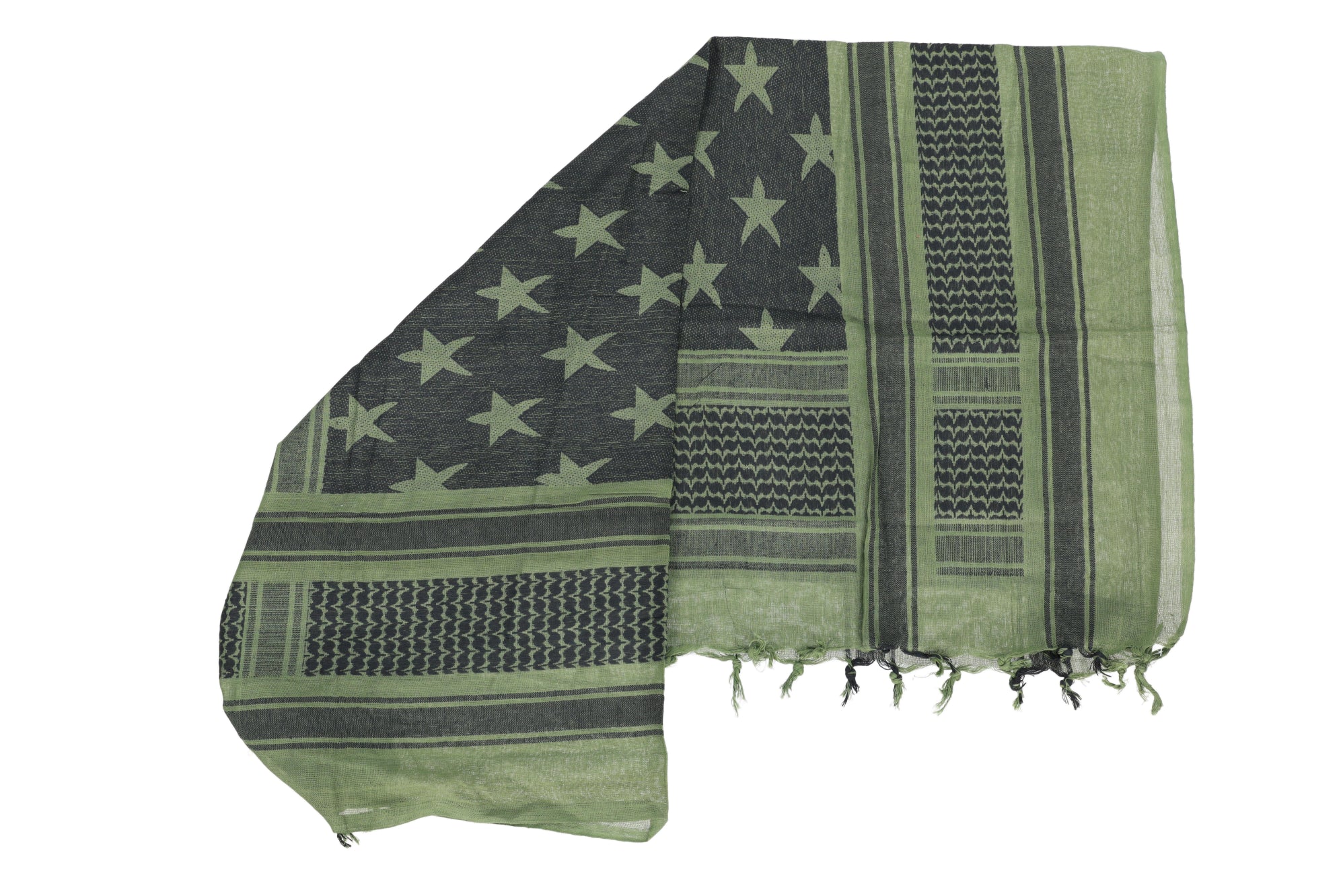 Specna Arms Shemagh Stars Sling Black and Green-2