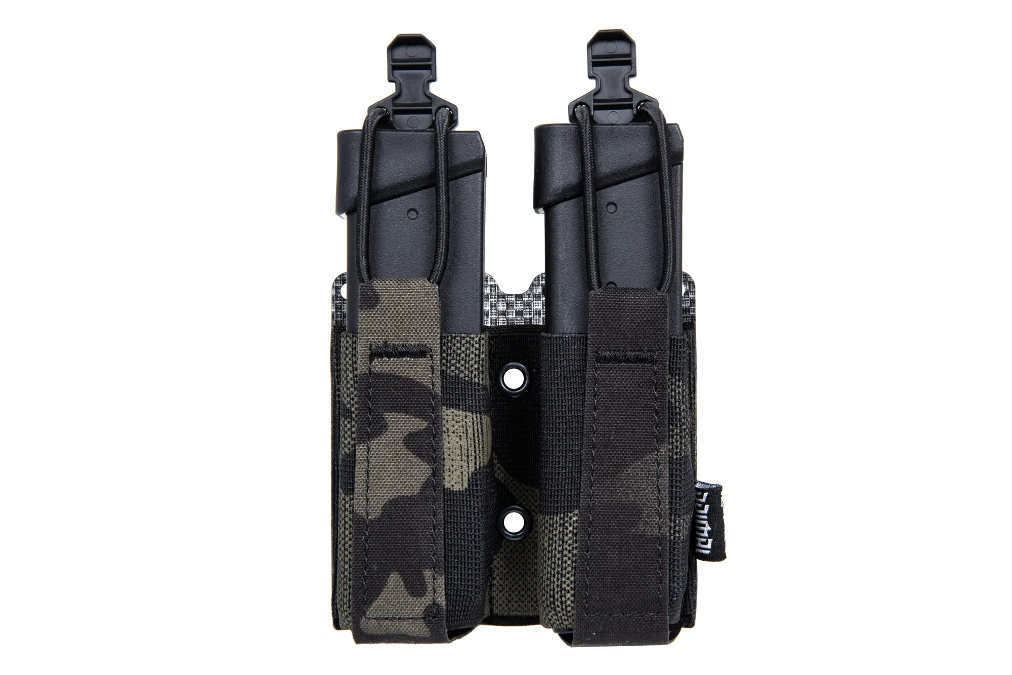 Primal Gear Multicam Black flexible double pistol pouch-2