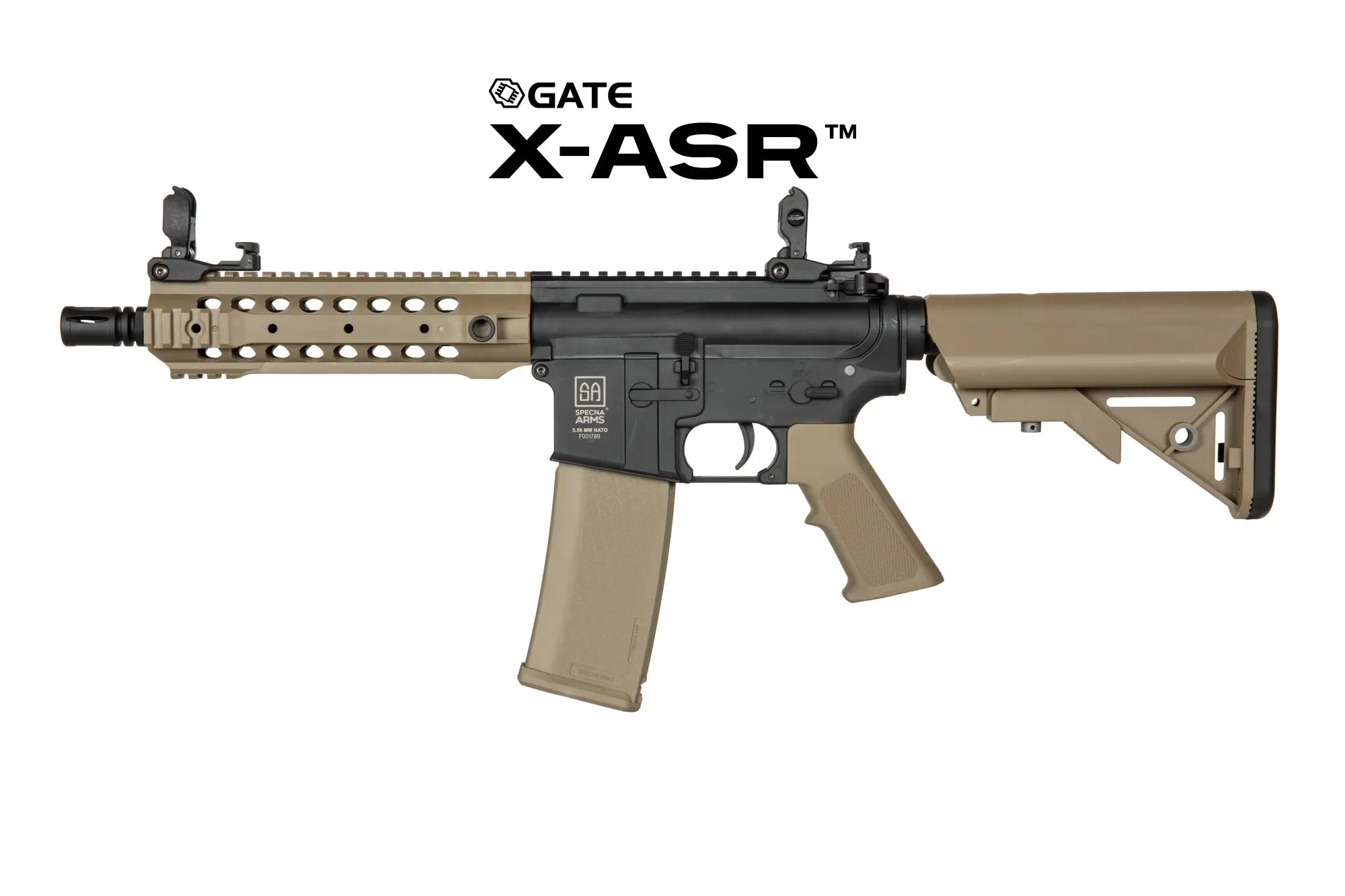 ASG Specna Arms SA-F01 FLEX GATE X-ASR Half-Tan Carbine-10