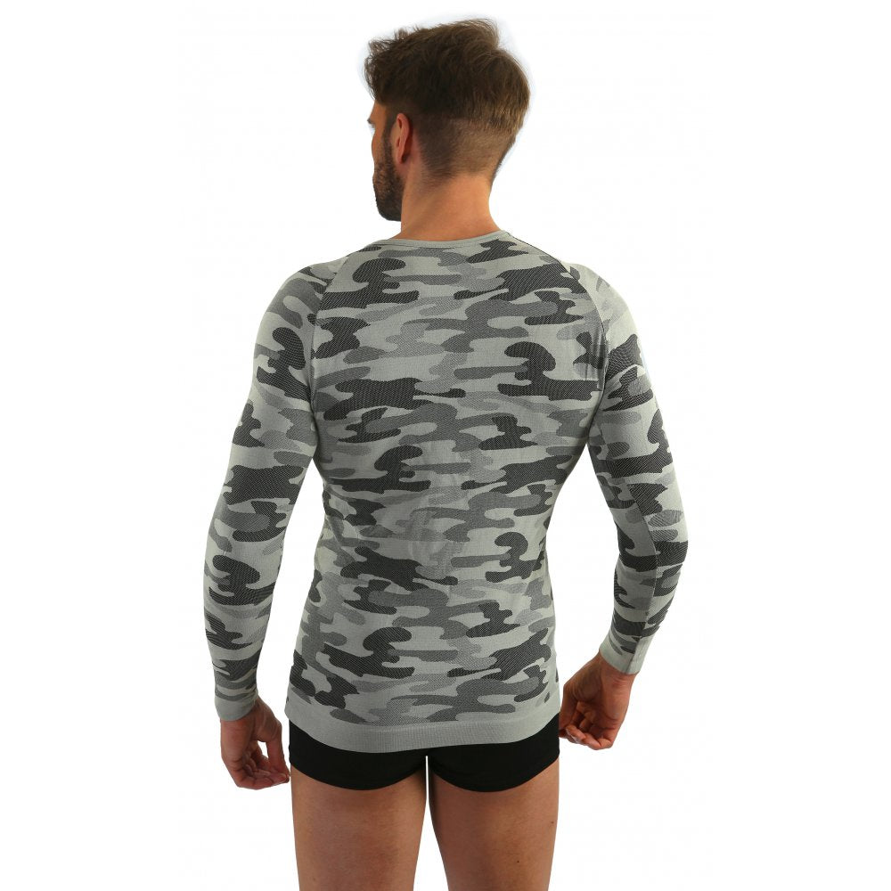 Sesto Senso Thermo Active Moro Long Sleeve T-Shirt Grey-1