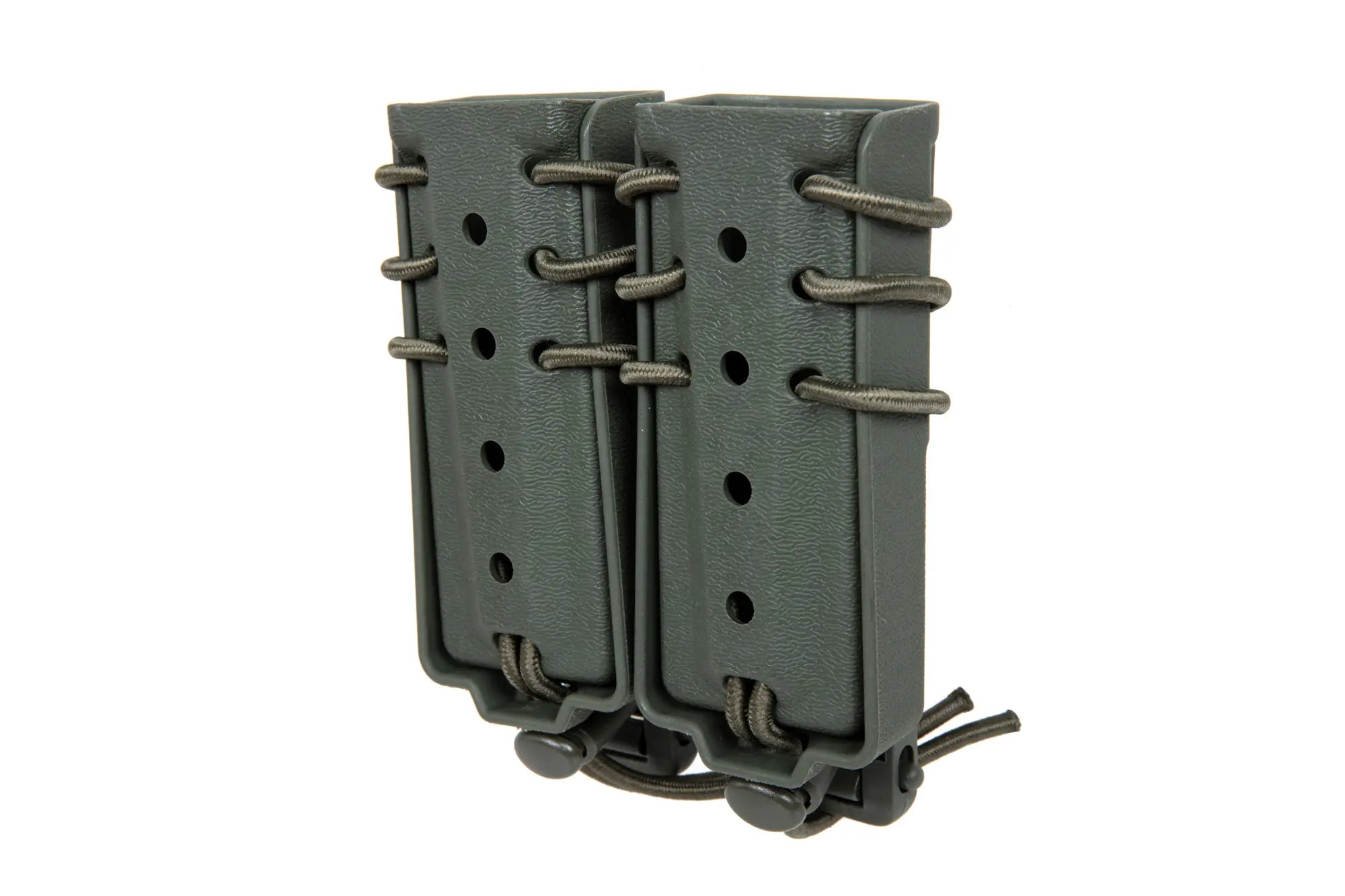 Carrier for 2 9mm magazines Wosport Urban Assault Long Quick Pull Olive-2