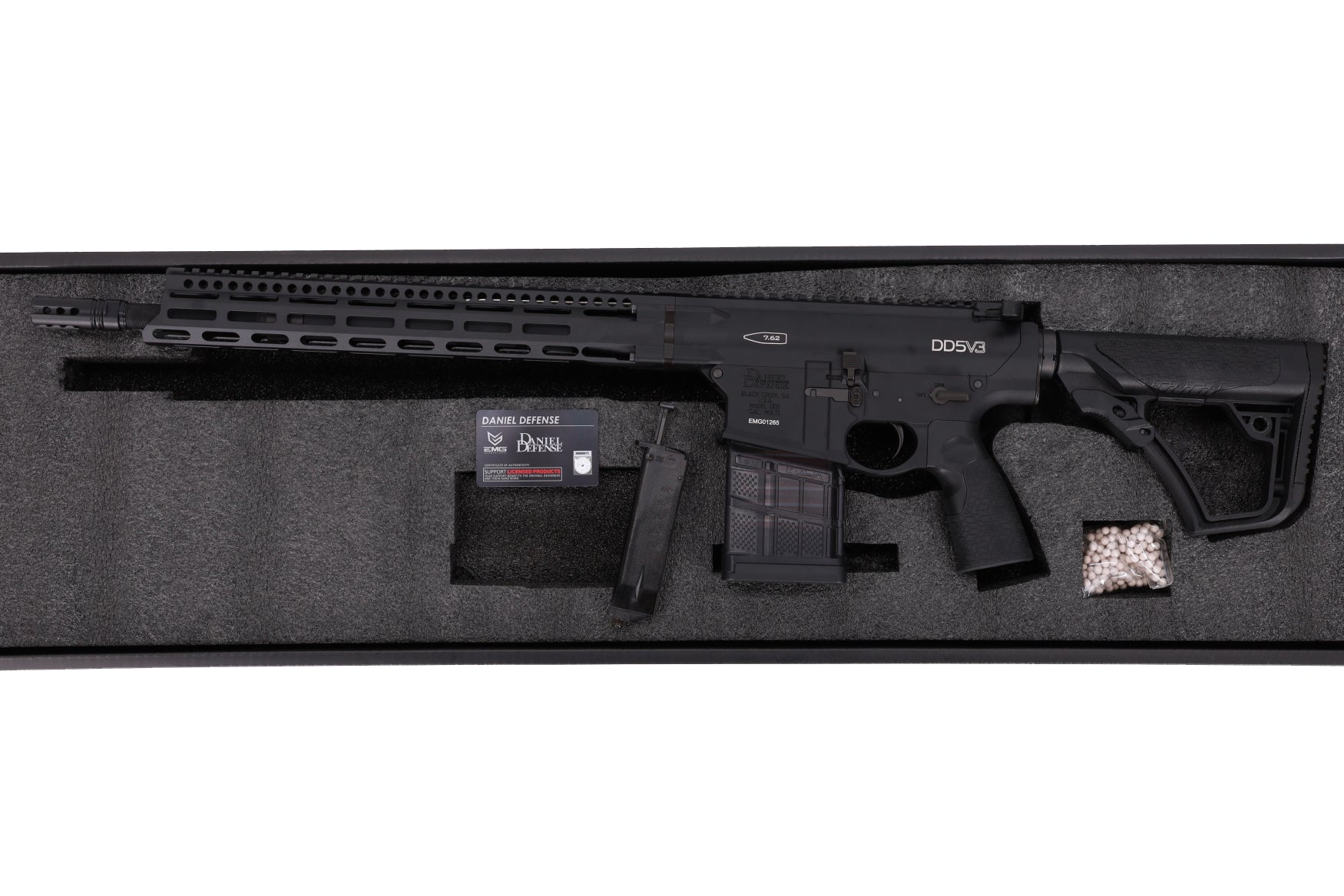 CYMA Daniel Defense DD5 V3 Platinum Gen.2 16.5" AEG Sniper Rifle - Black-14
