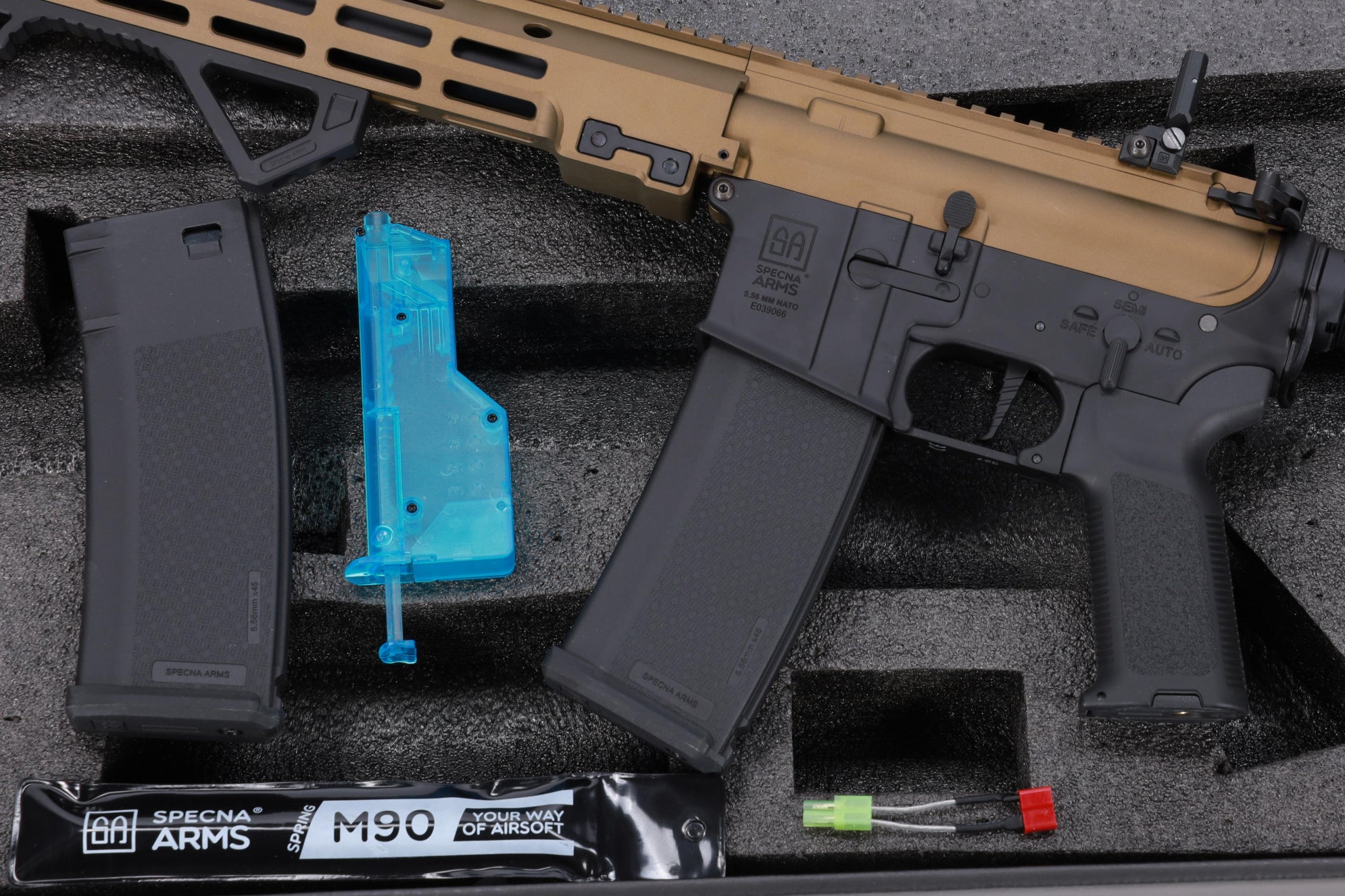 M4 Airsoft SA-E22 EDGE HAL 2 ETU V2 Bronze