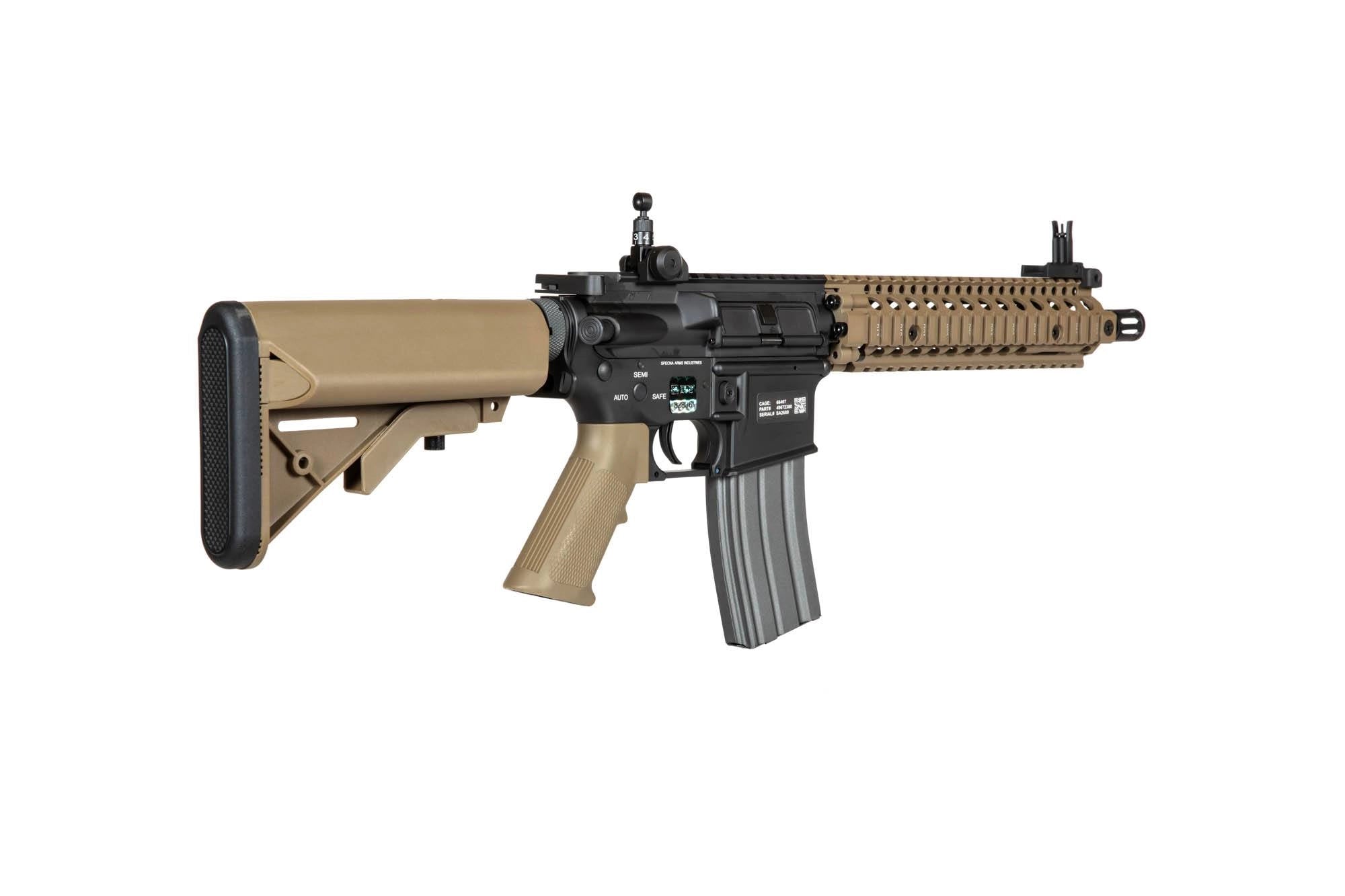 Specna Arms SA-A03 ONE™ SAEC™ Kestrel™ ETU Half-Tan ASG Carbine-13