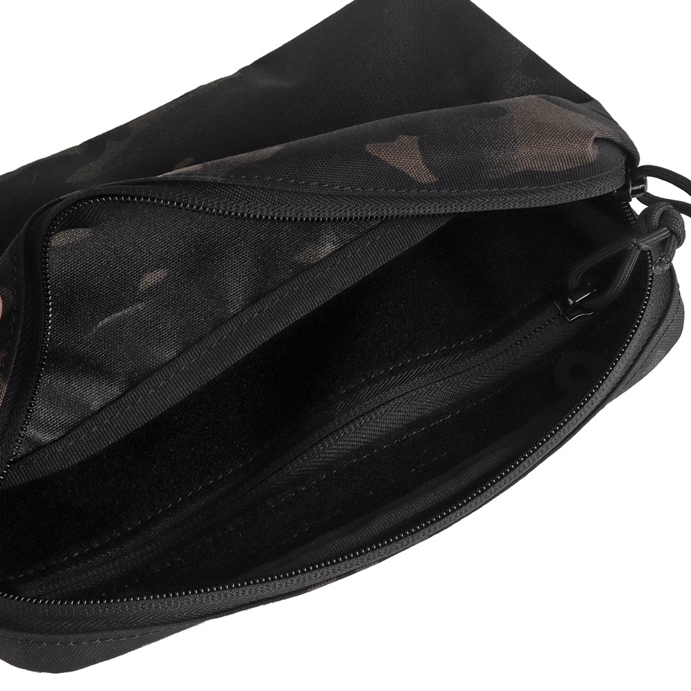 Universal pocket Wosport Cargo 6x3 Laser Cut Horizontal Multicam Black-6