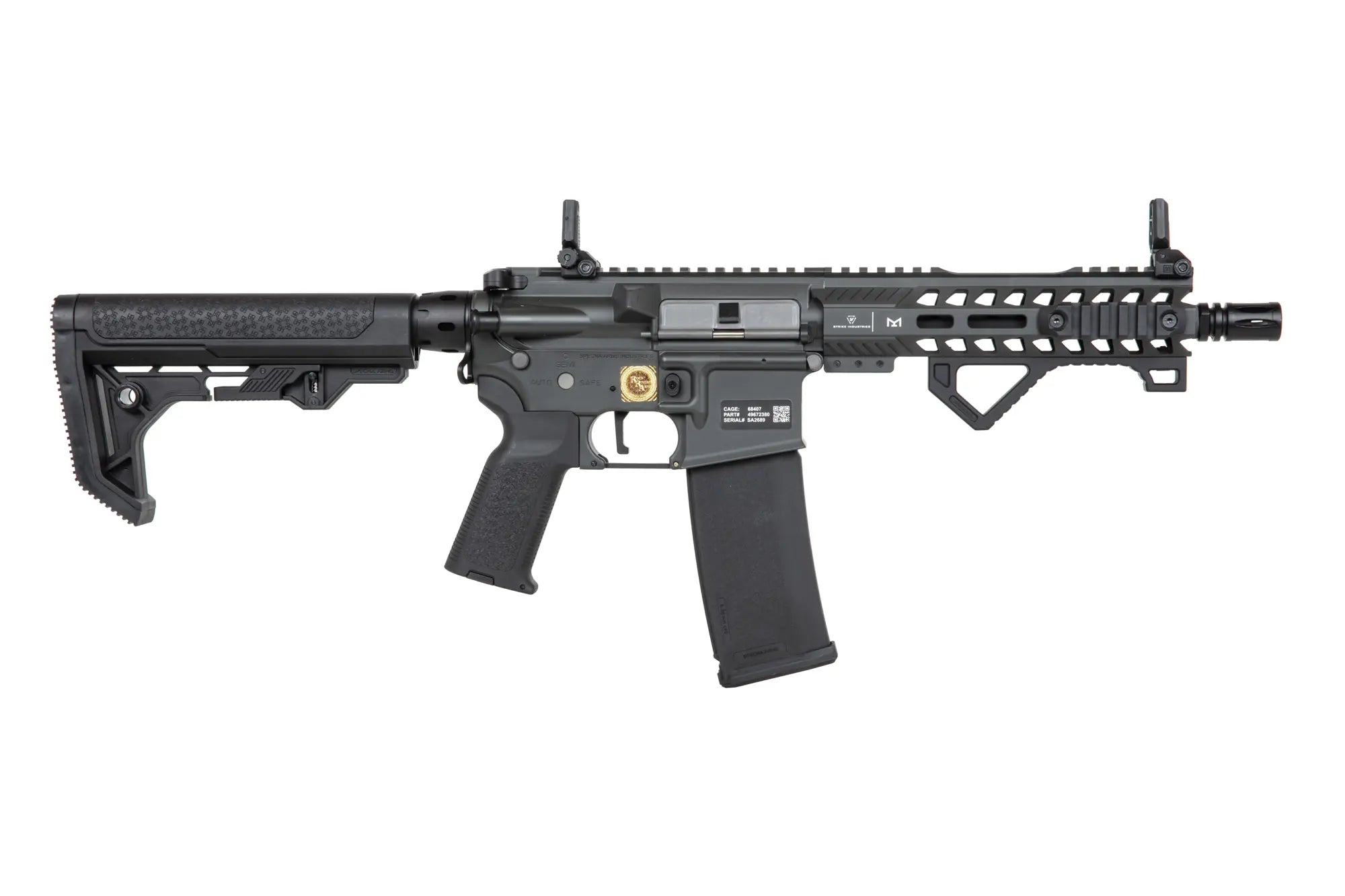 Specna Arms RRA SA-P17 Prime™ Light Ops Stock Kestrel™ ETU airsoft Carbine with Brushless Motor Grey-19