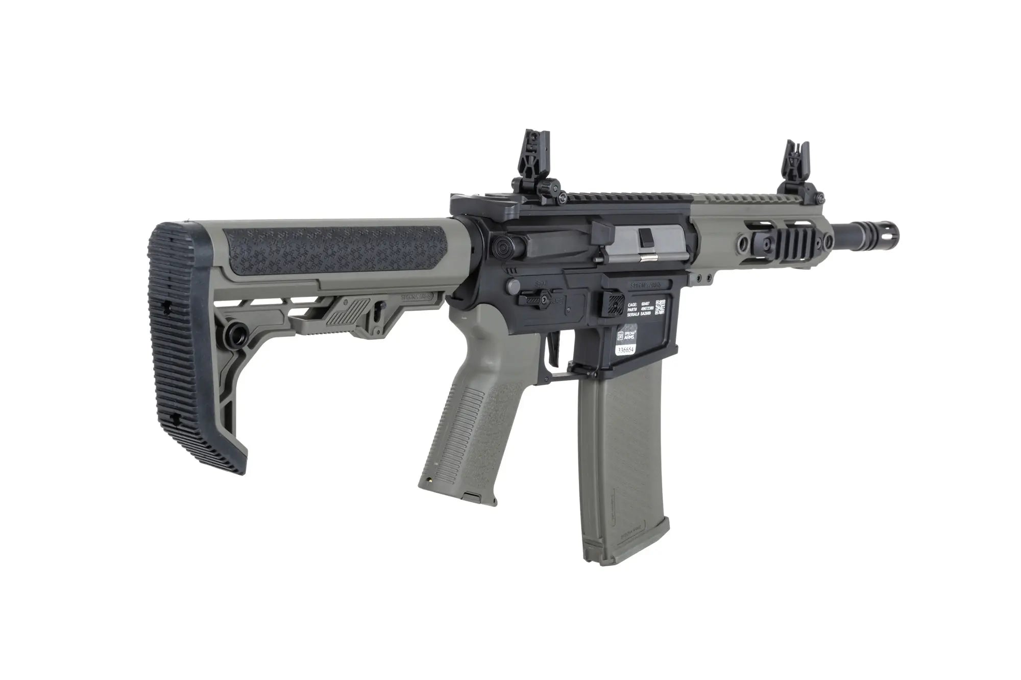 Specna Arms SA-F04-RL FLEX™ BLDC™ Light Ops Stock/ HAL ETU™ Gen. 2 Olive airsoft Carbine-13