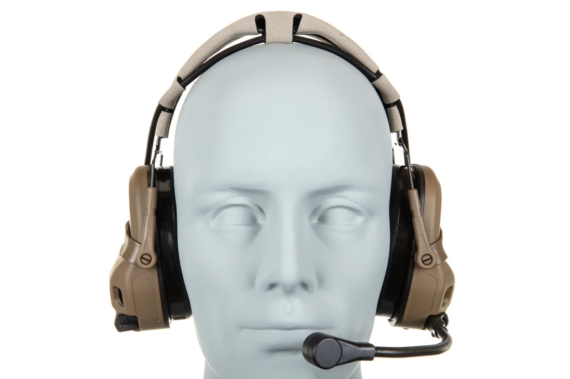 Wosport HD-17-A Gen 6 Tan tactical headset-4