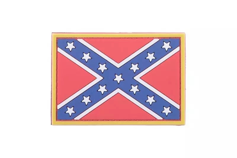 Confederate Rebel - 3D Patch - Full Color