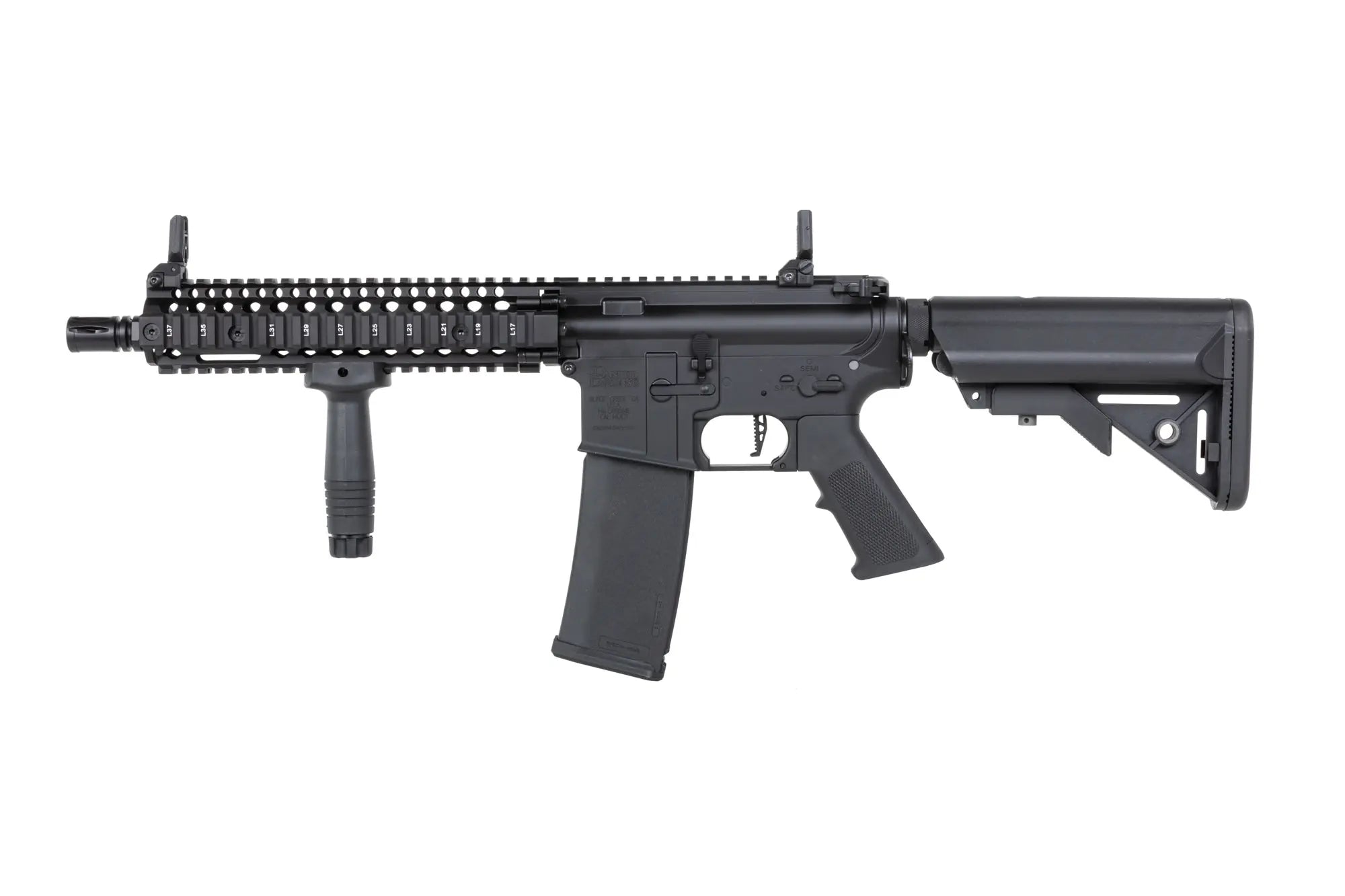 Daniel Defense MK18 SA-P19 Prime Aster II ETU airsoft rifle Single Fire Only Brushless Motor