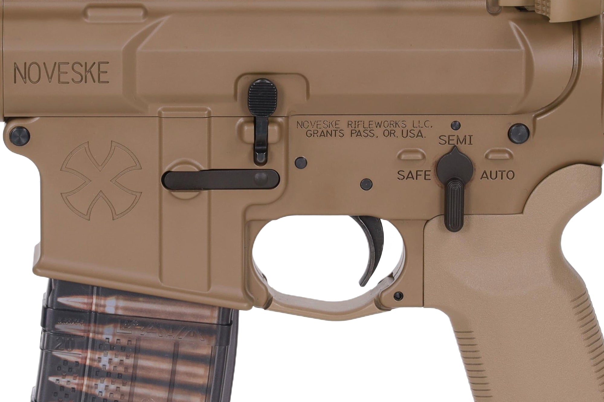 Noveske x EMG N4 PDW CGS GBBR 7.5" Assault Rifle - Tan-18