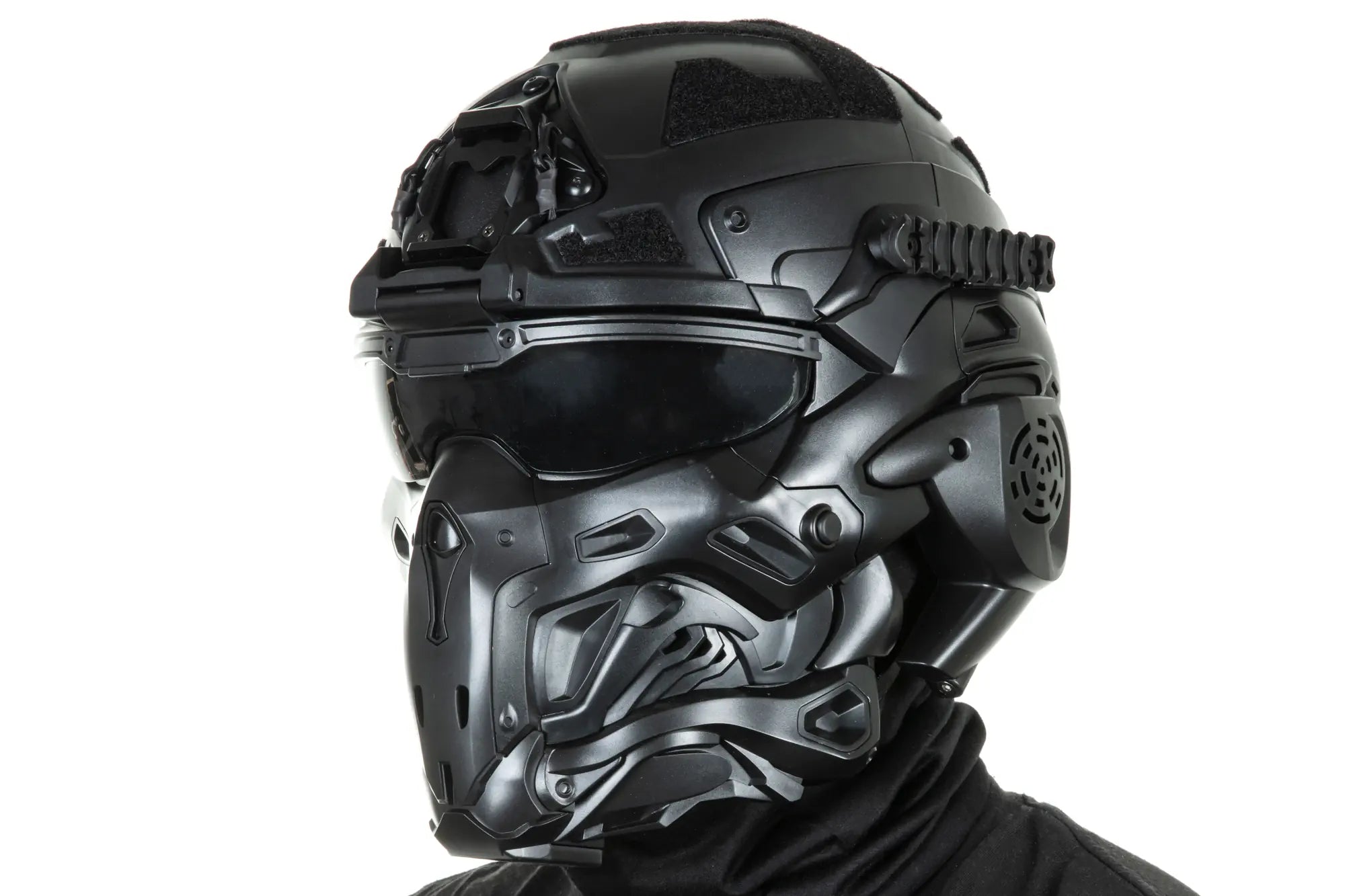 Wosport W Ronin Assault Helmet Black-4