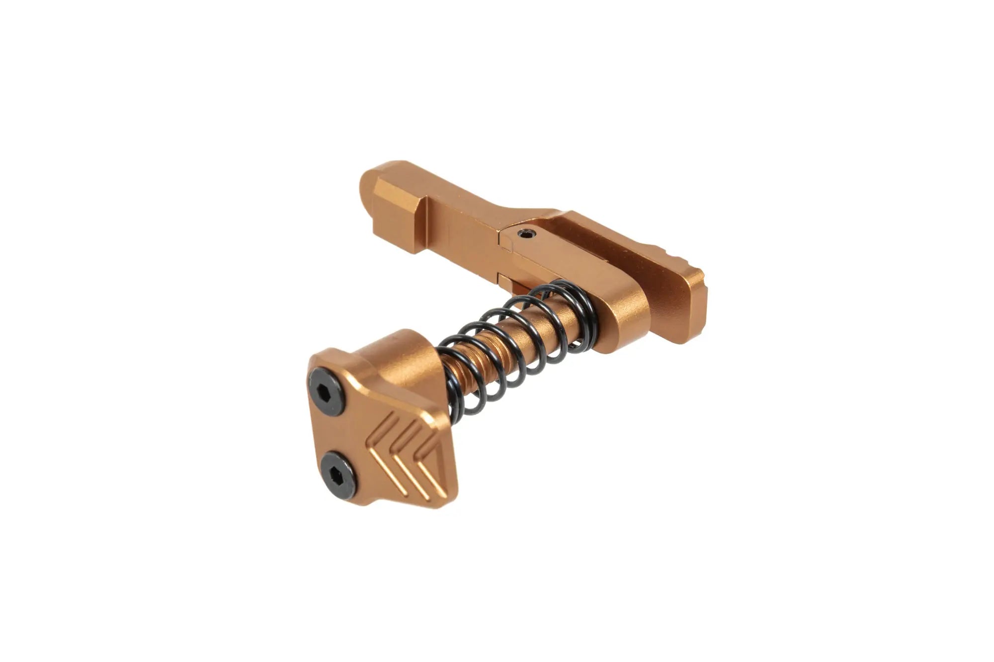 Aluminium Maxx Model Advanced type A magazine release for MTW M4 Flat Dark Earth replicas-1