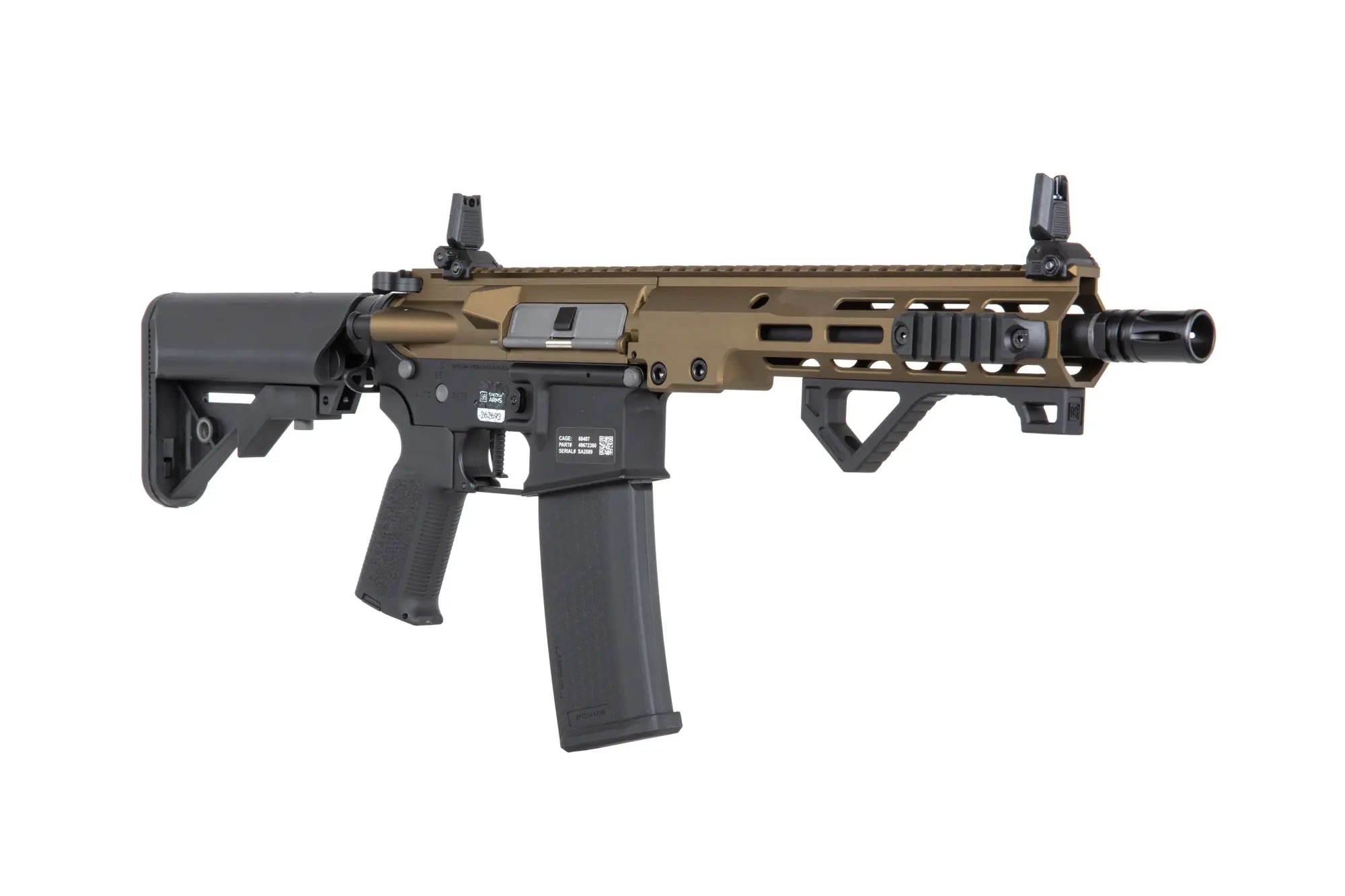 Specna Arms SA-P23 Prime™ Aster II ETU airsoft carbine with Chaos Bronze brushless motor-12