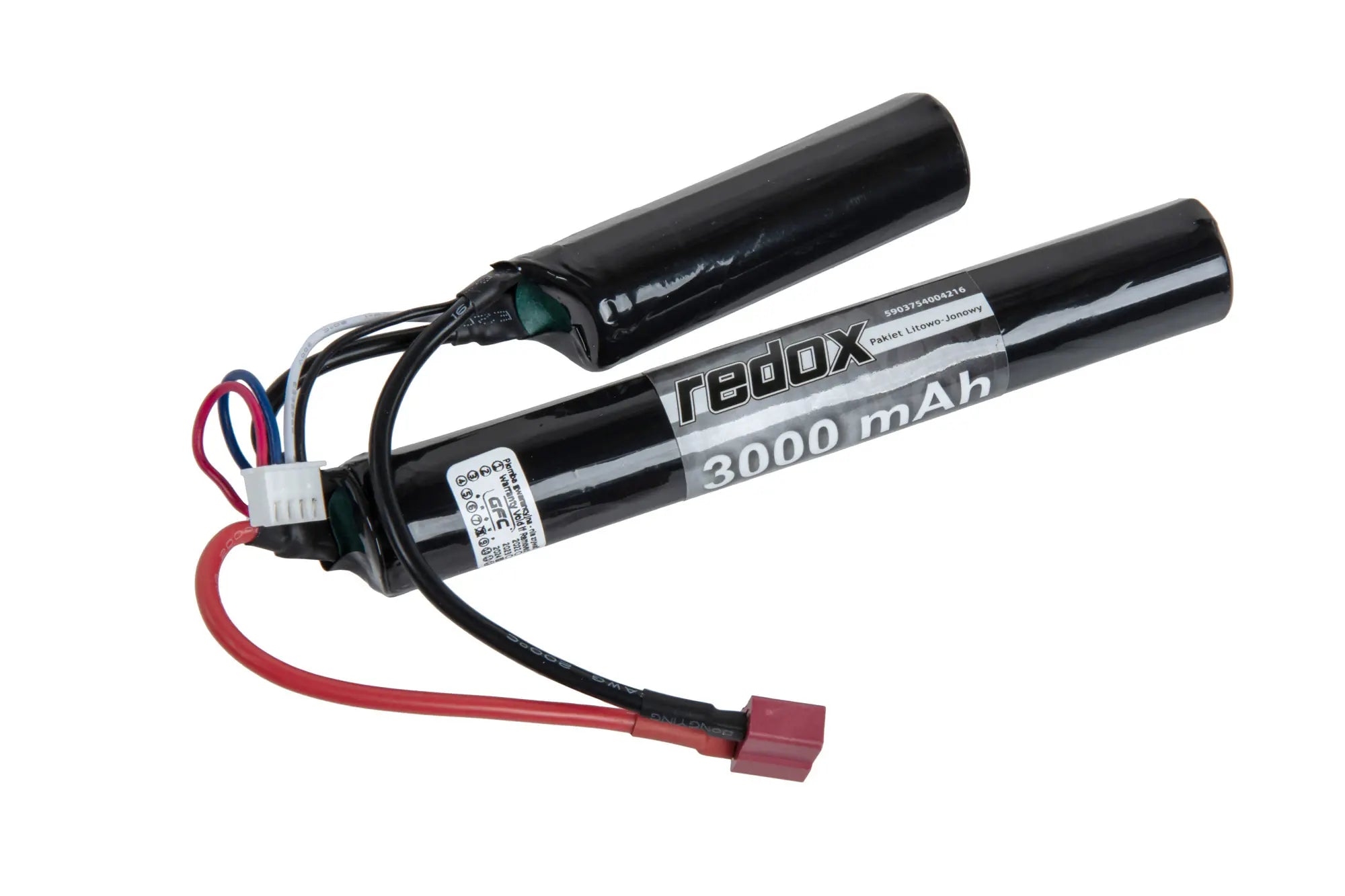 Redox 3000 mAh 11.1 V Li-Ion battery (2+1) Deans