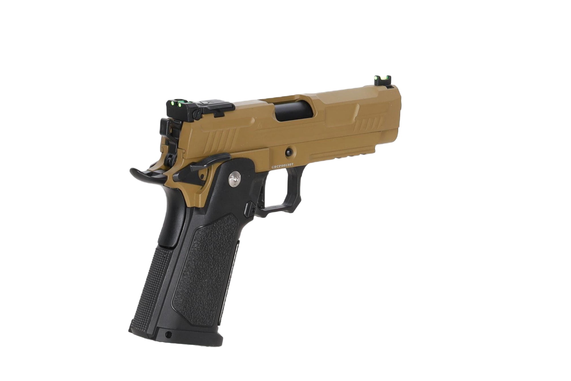 Arcturus Vanguard 4.3" Hi-Capa GBB Half-Tan airsoft Pistol-11