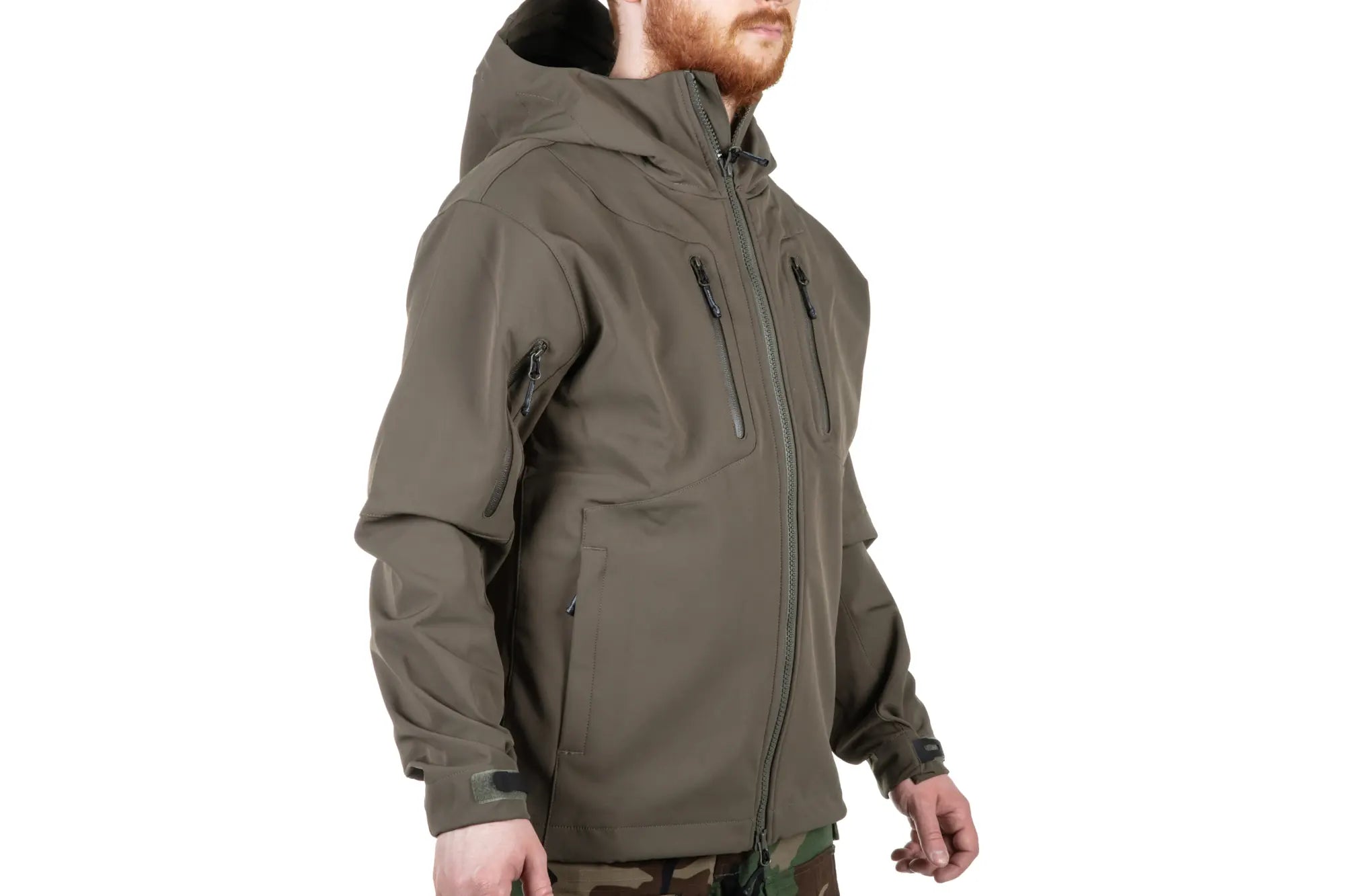 Emerson Gear Blue Label 'Spinosaurus' Ranger Green Softshell Jacket-6