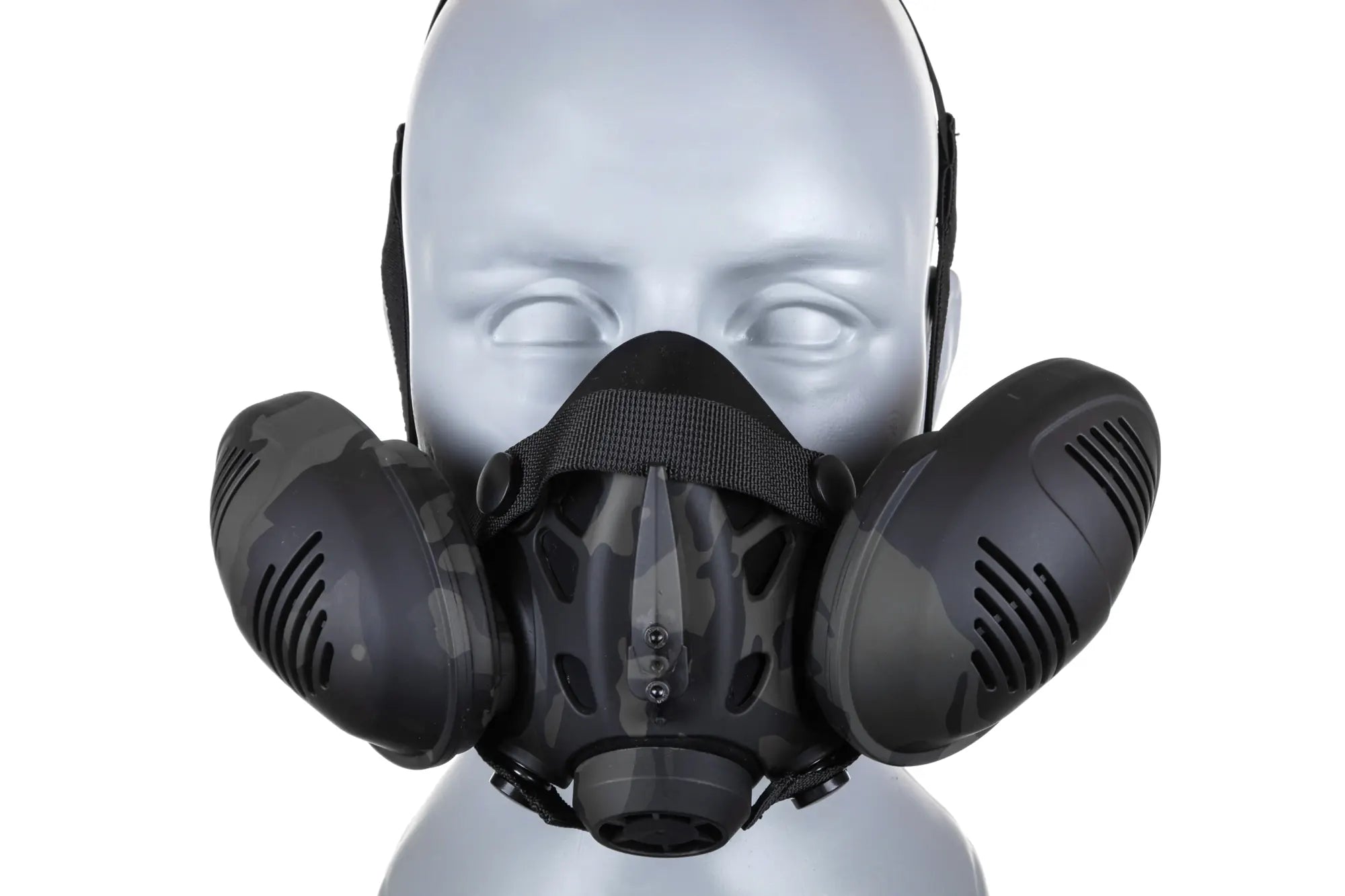 Tactical Respirator Modeling Mask Multicam Black-2