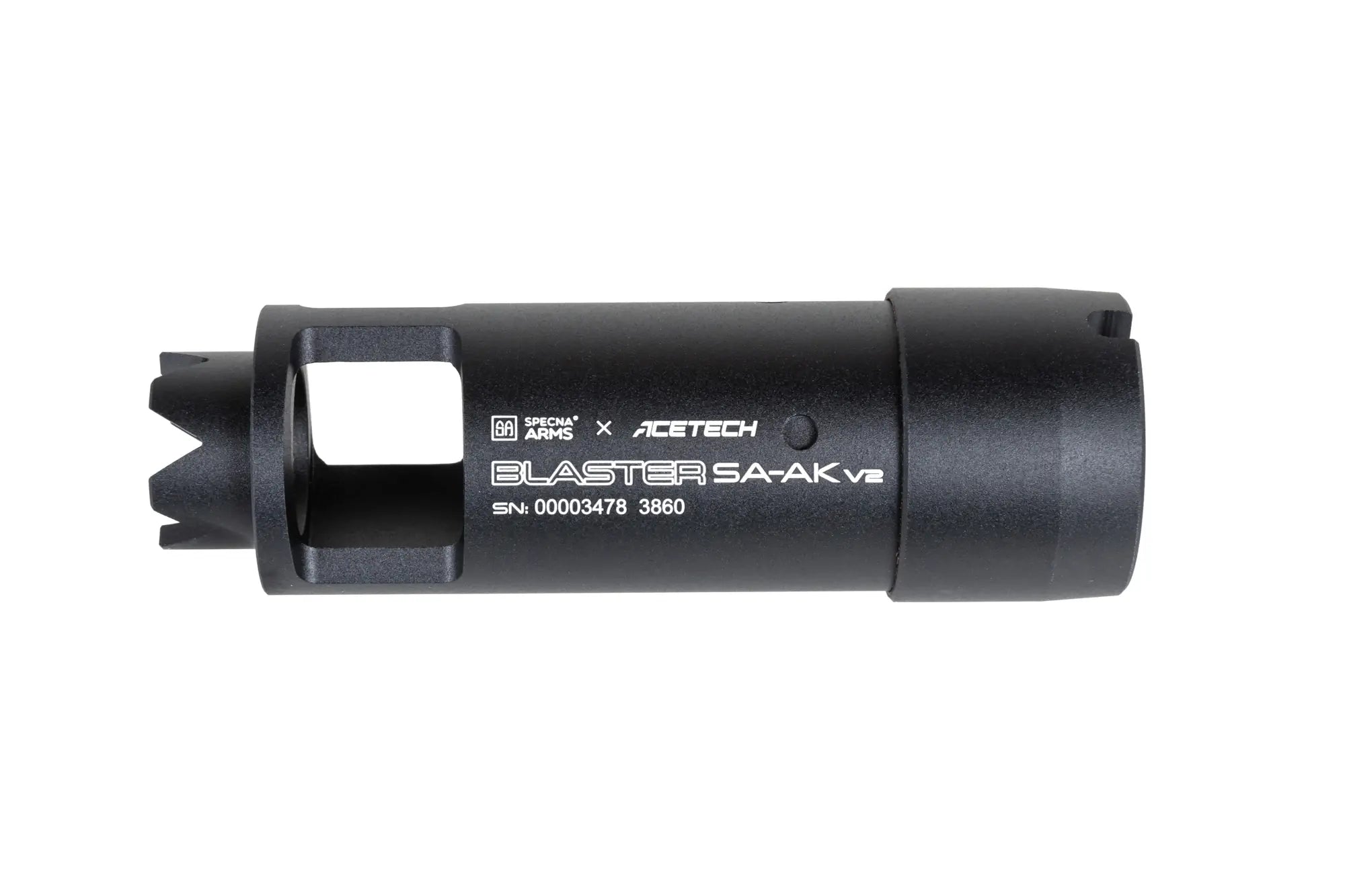 Tracer Specna Arms x AceTech Blaster SA-AK v2 suppressor Black-4