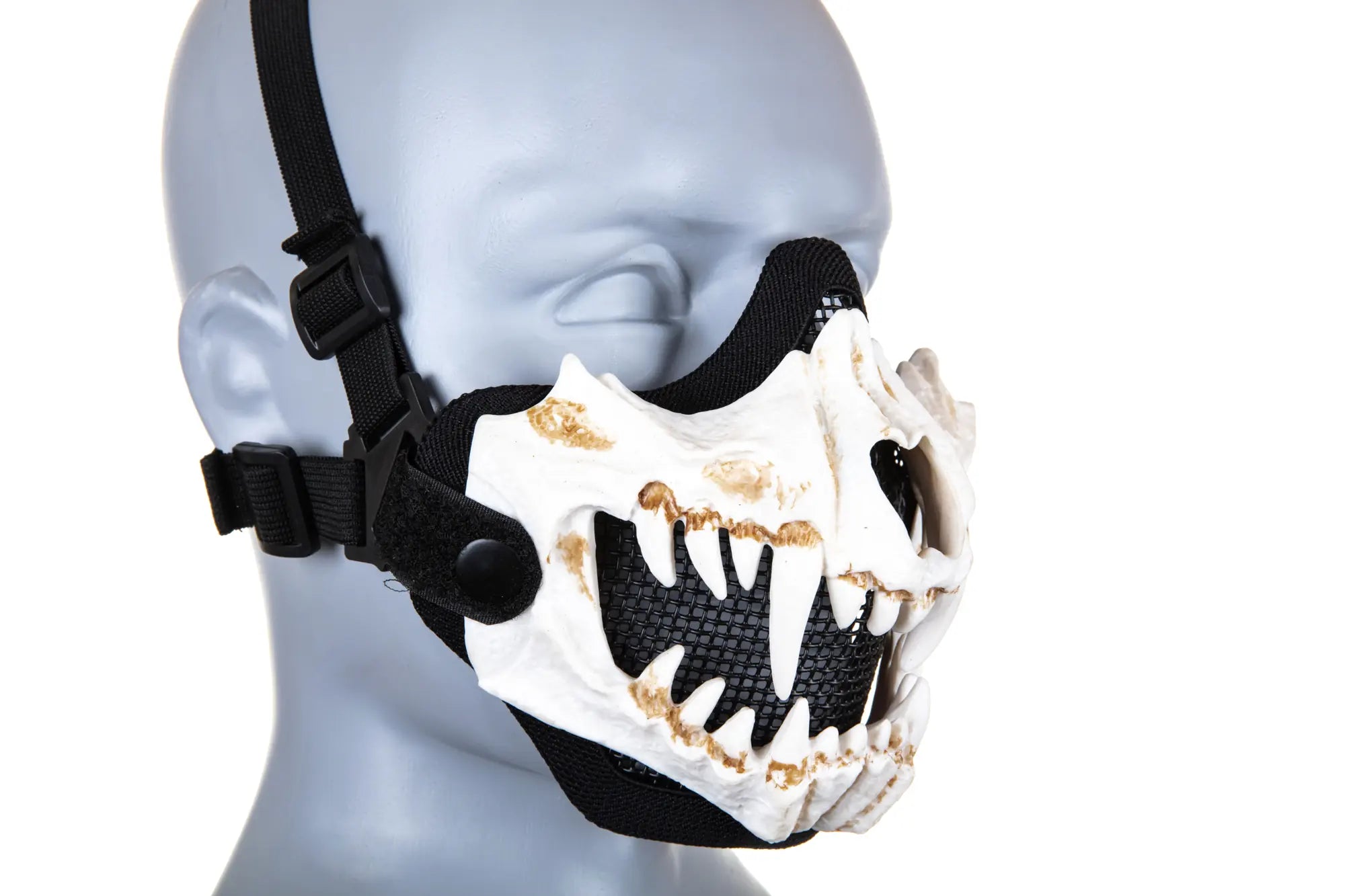 Stalker Fangs Mask Standard White-4