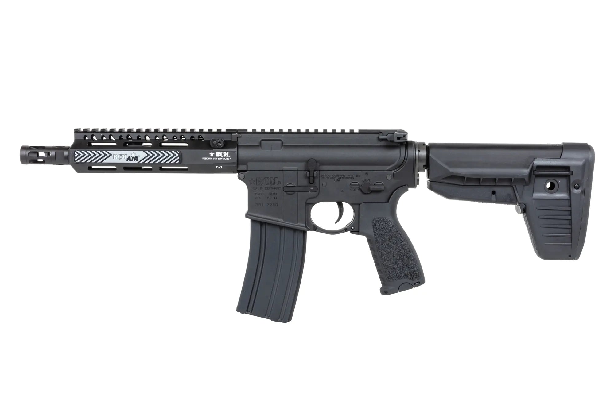 airsoft Vega Force Company BCM® XS-BK02 8" Gate Aster SX Carbine Black-7