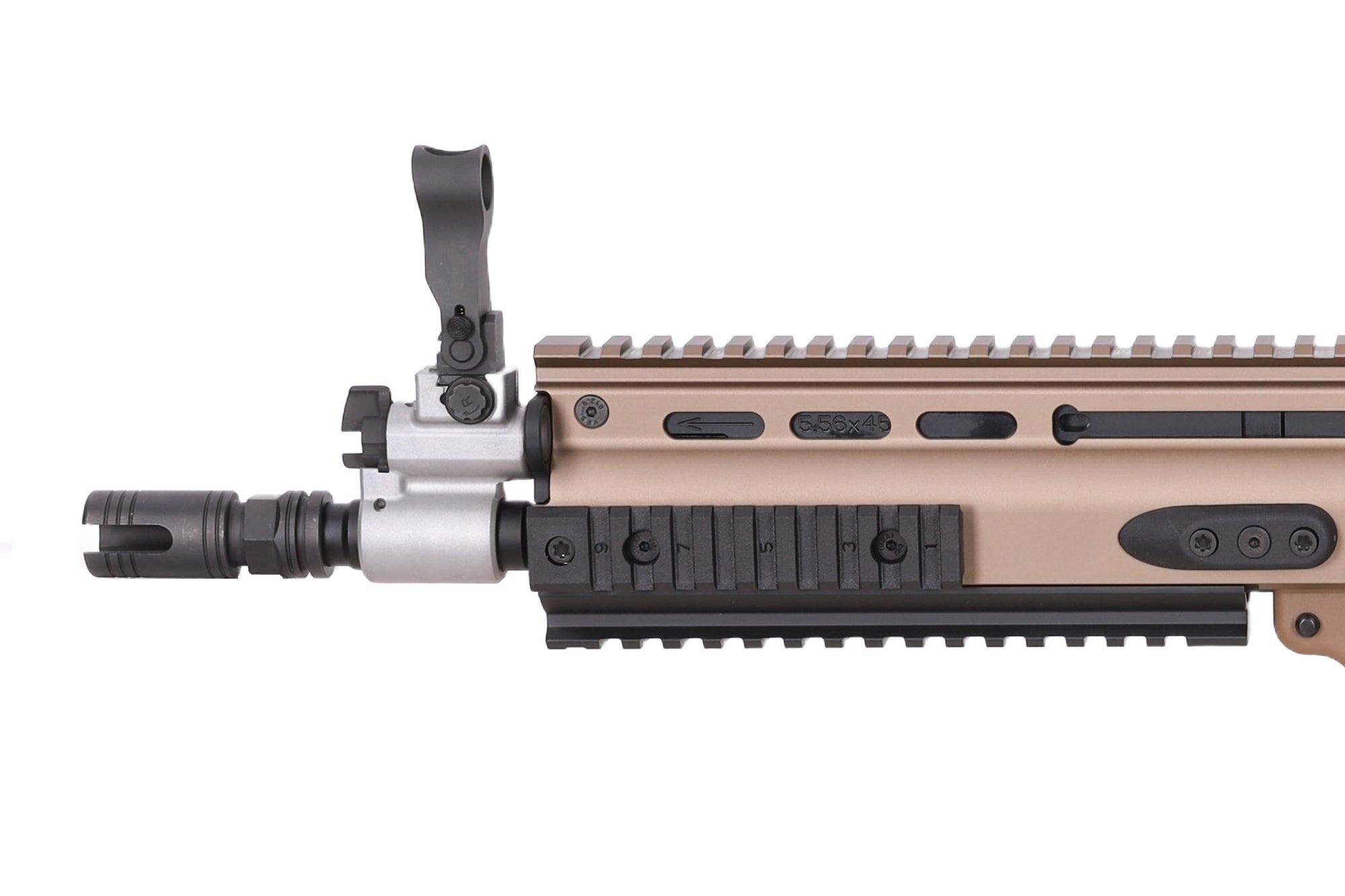 GBBR SCAR-L MK2 Level 2 Tan airsoft Carbine