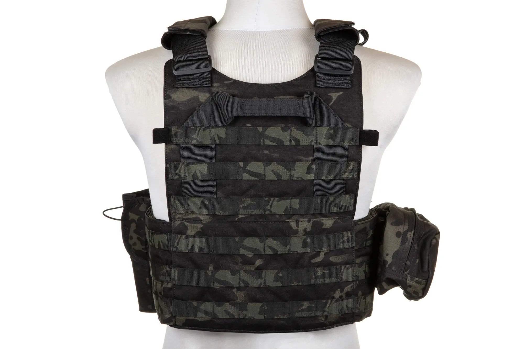 Emerson Gear 6094A Style Plate Carrier Vest with Load Kit Multicam Black-2