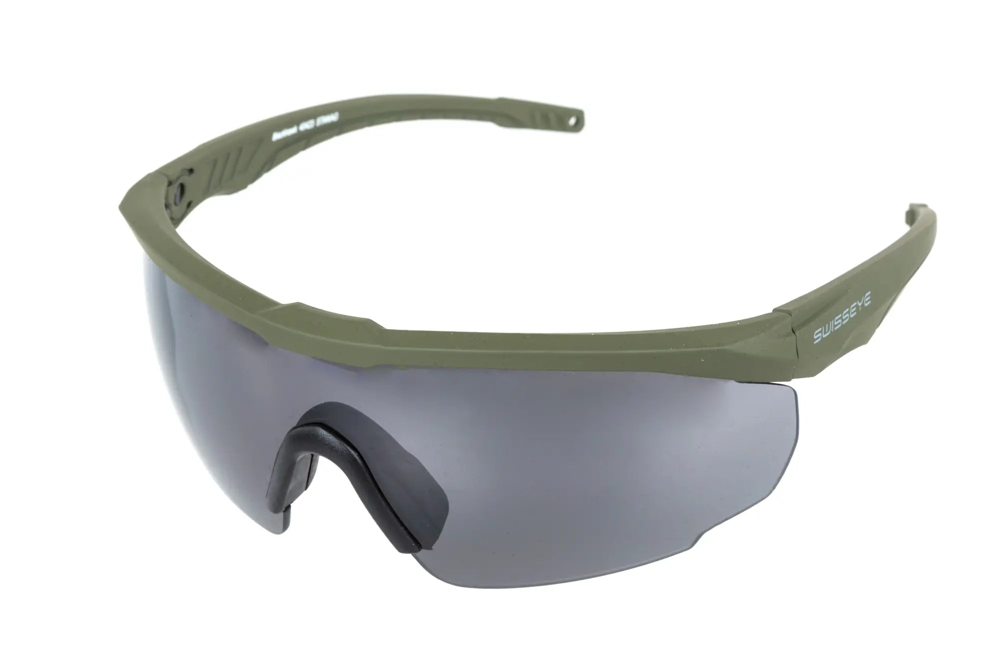 Swiss Eye Blackhawk Olive Safety Glasses-3