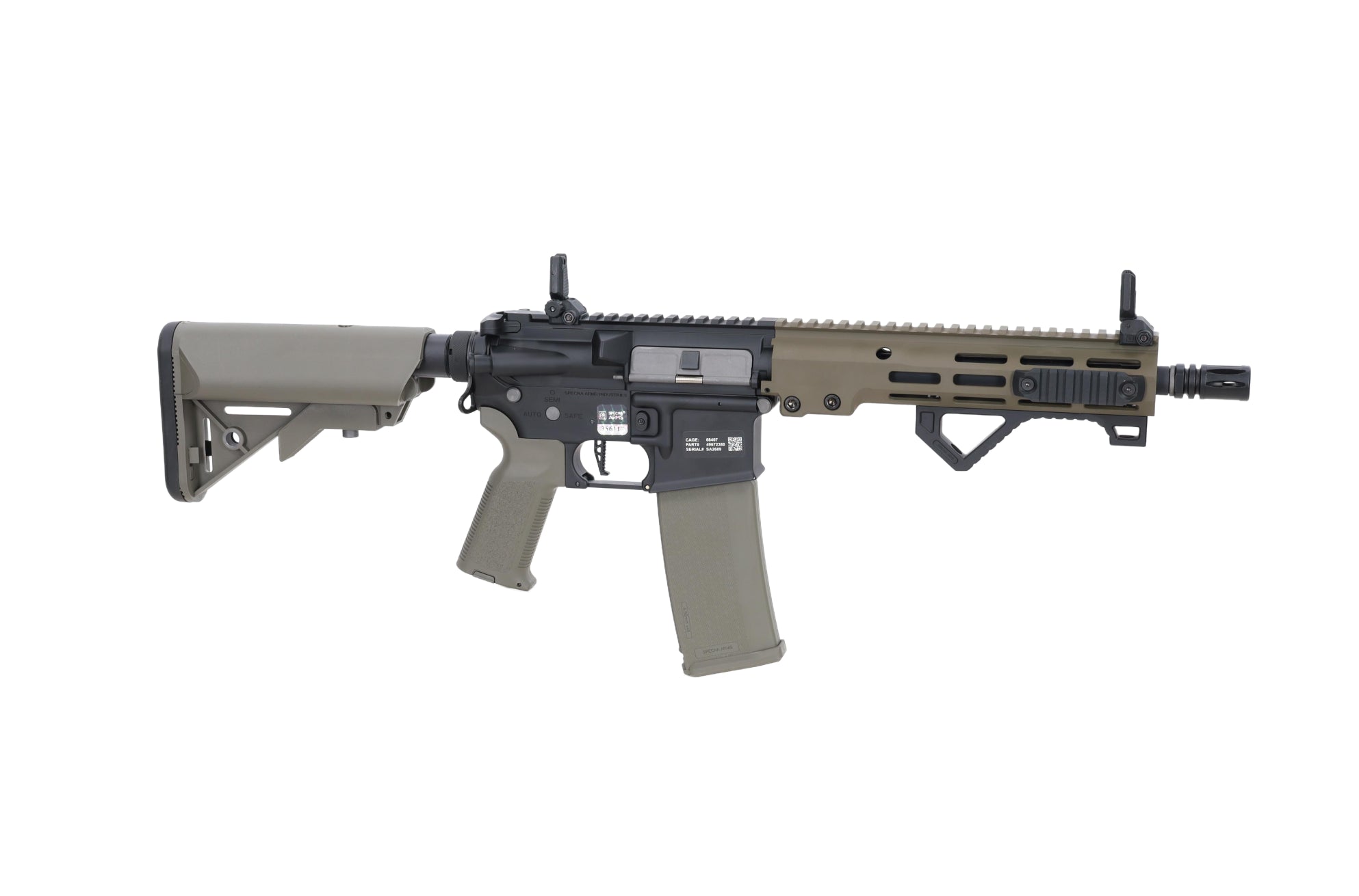 Specna Arms SA-P23 Prime™ Aster II ETU BLDC™ airsoft Carbine Olive-14