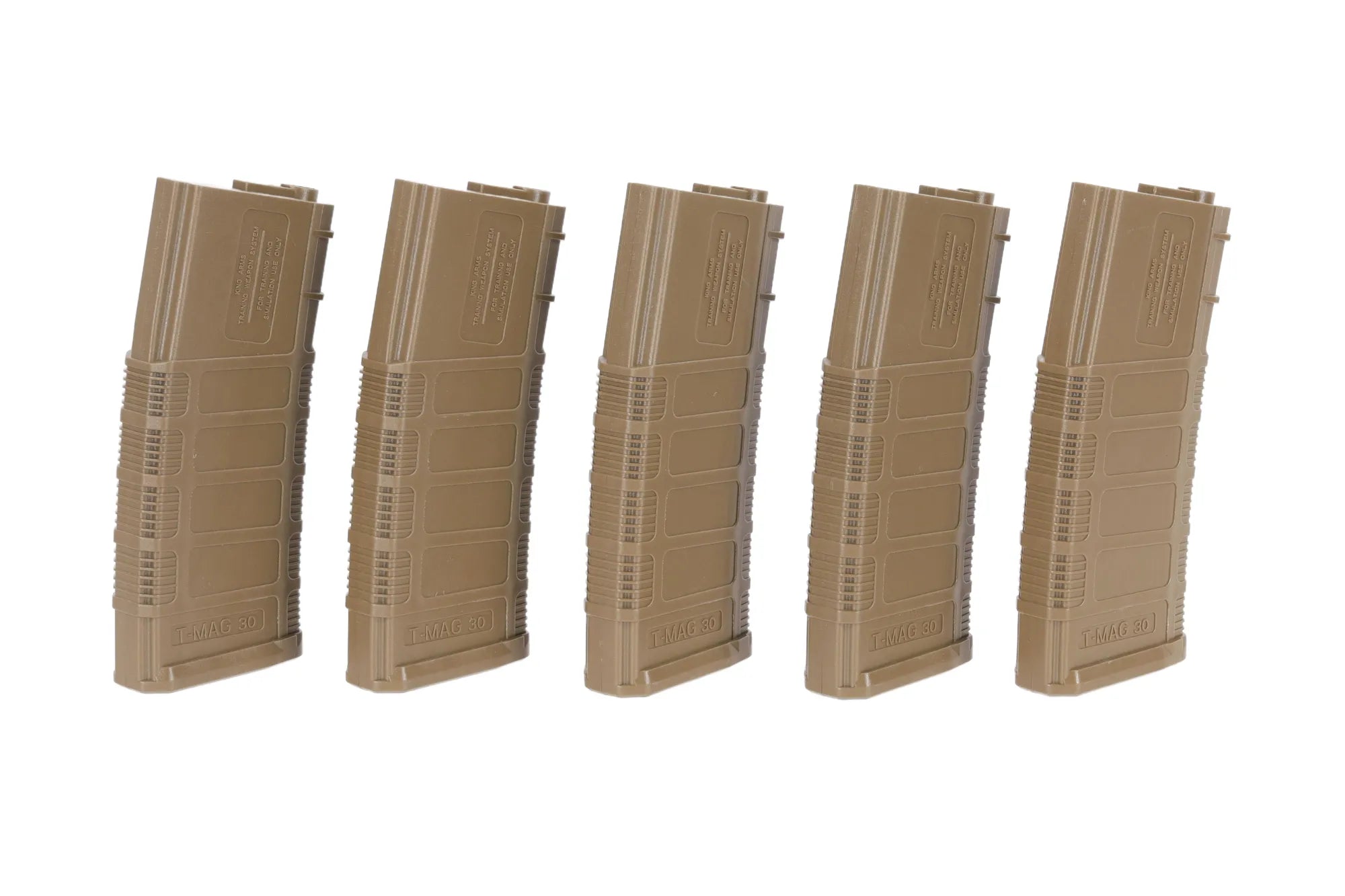 Set of 5 140 bbs for M4/M16 Dark Earth