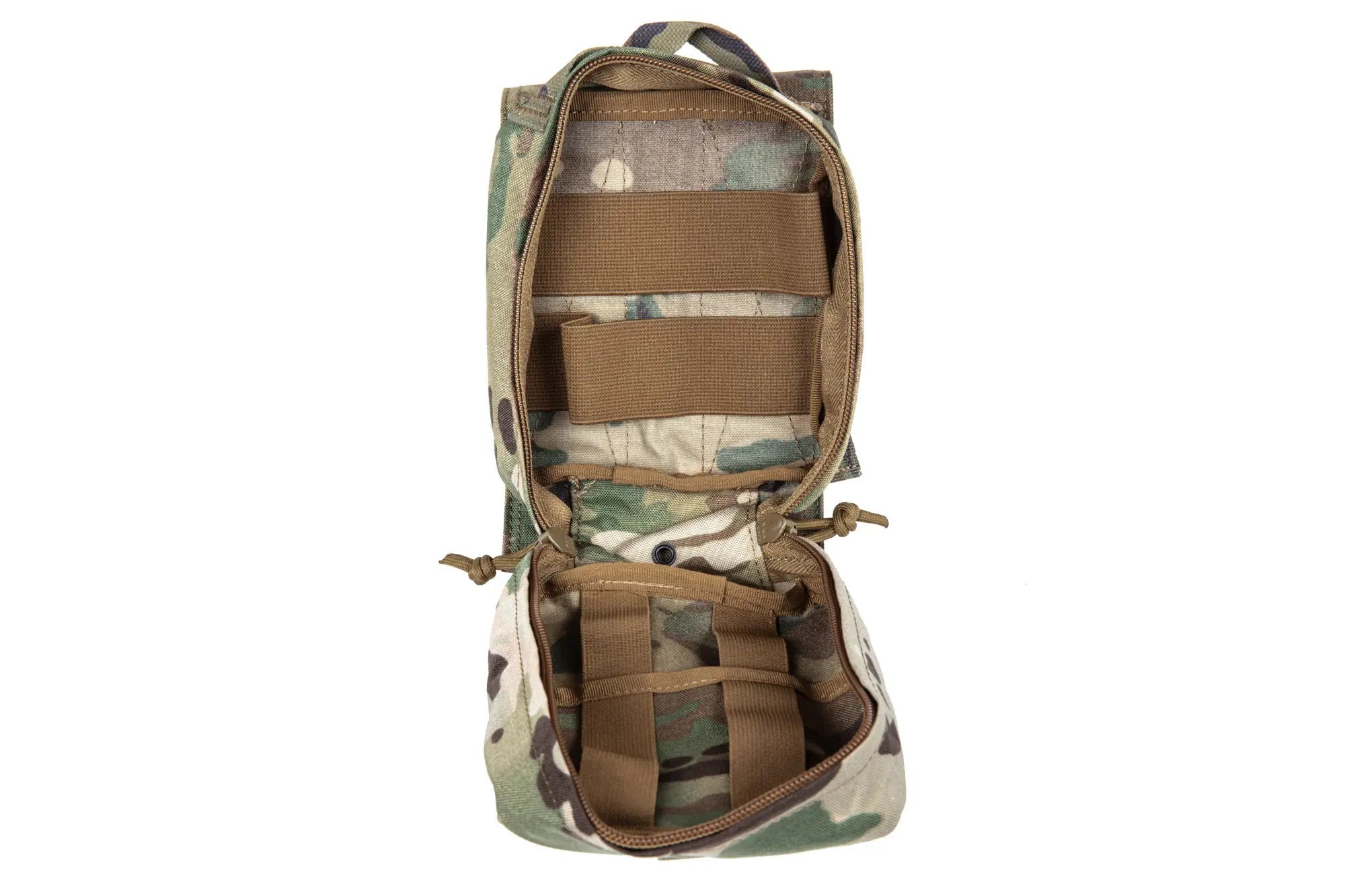 First aid kit with Molle panel Wosport Multicam-2