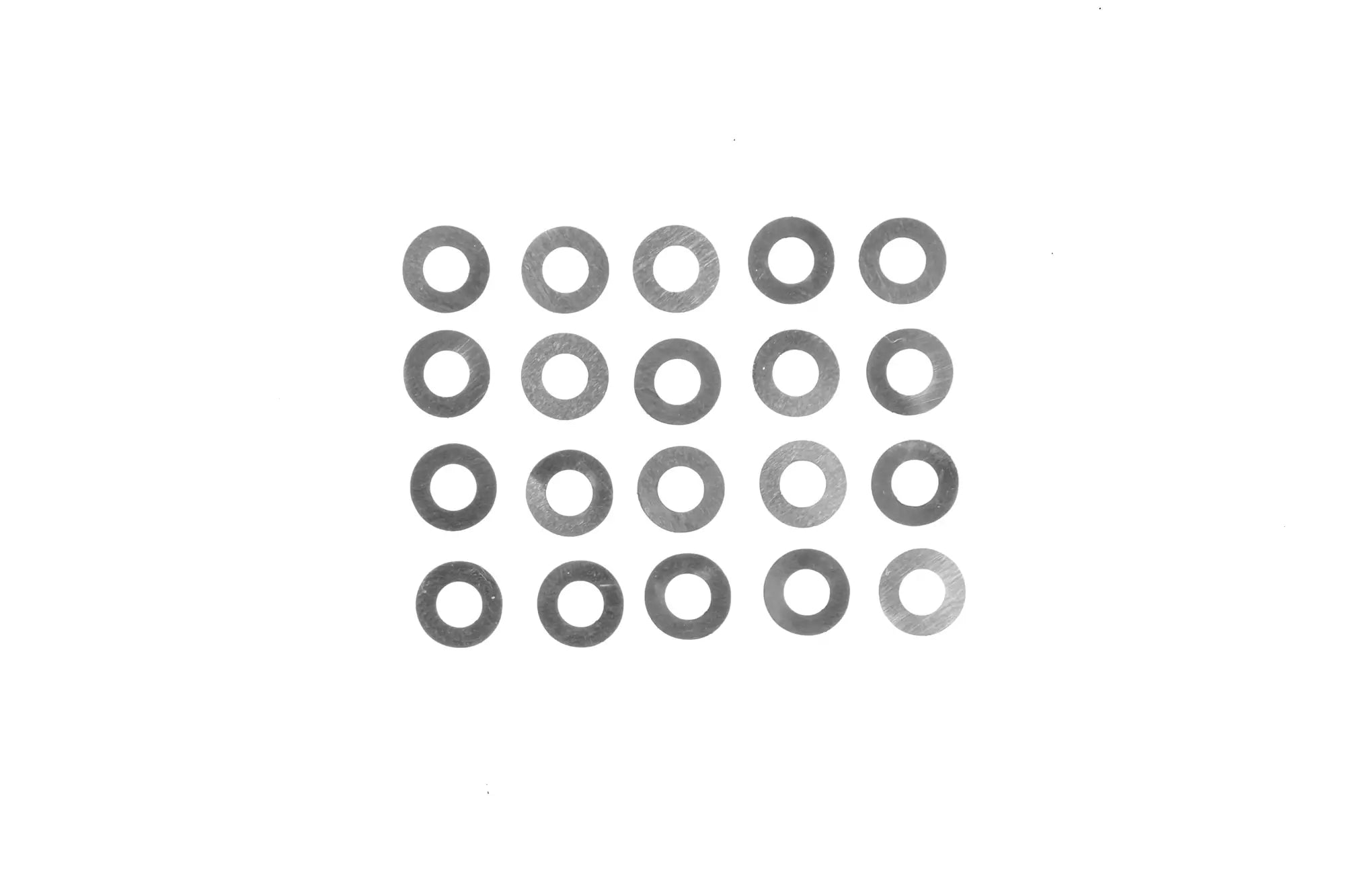 Retro Arms 0.1 mm washer set - 4 mm diameter, 20 pieces