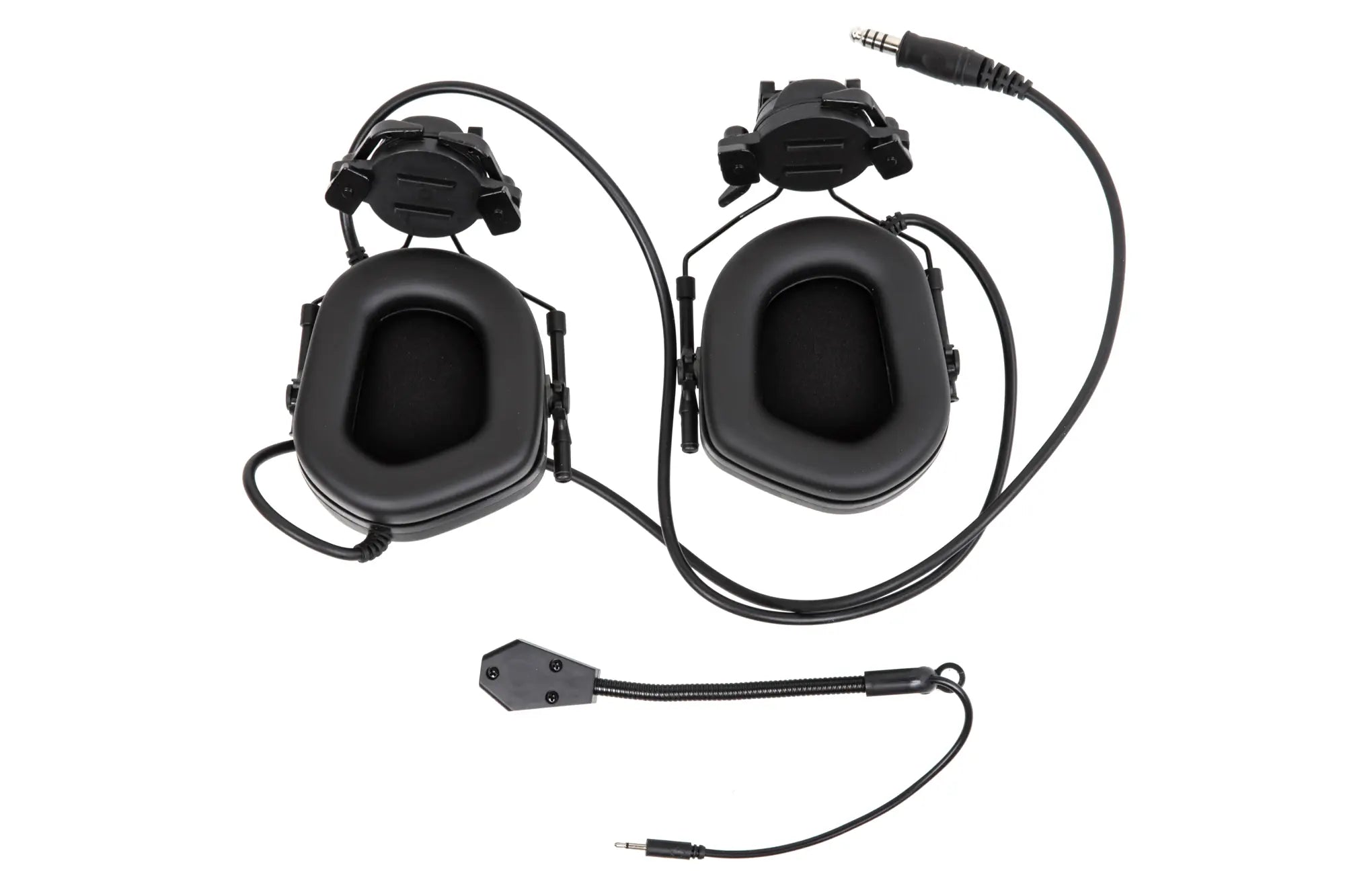 Active hearing protectors Wosport HD-11 Gen. 5 MultiCam Black-1