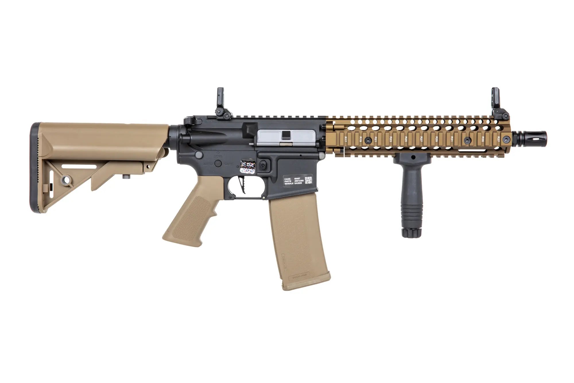 Specna Arms SA-C19 CORE™ Daniel Defense® HAL ETU™ Chaos Bronze <350fps airsoft rifle-12